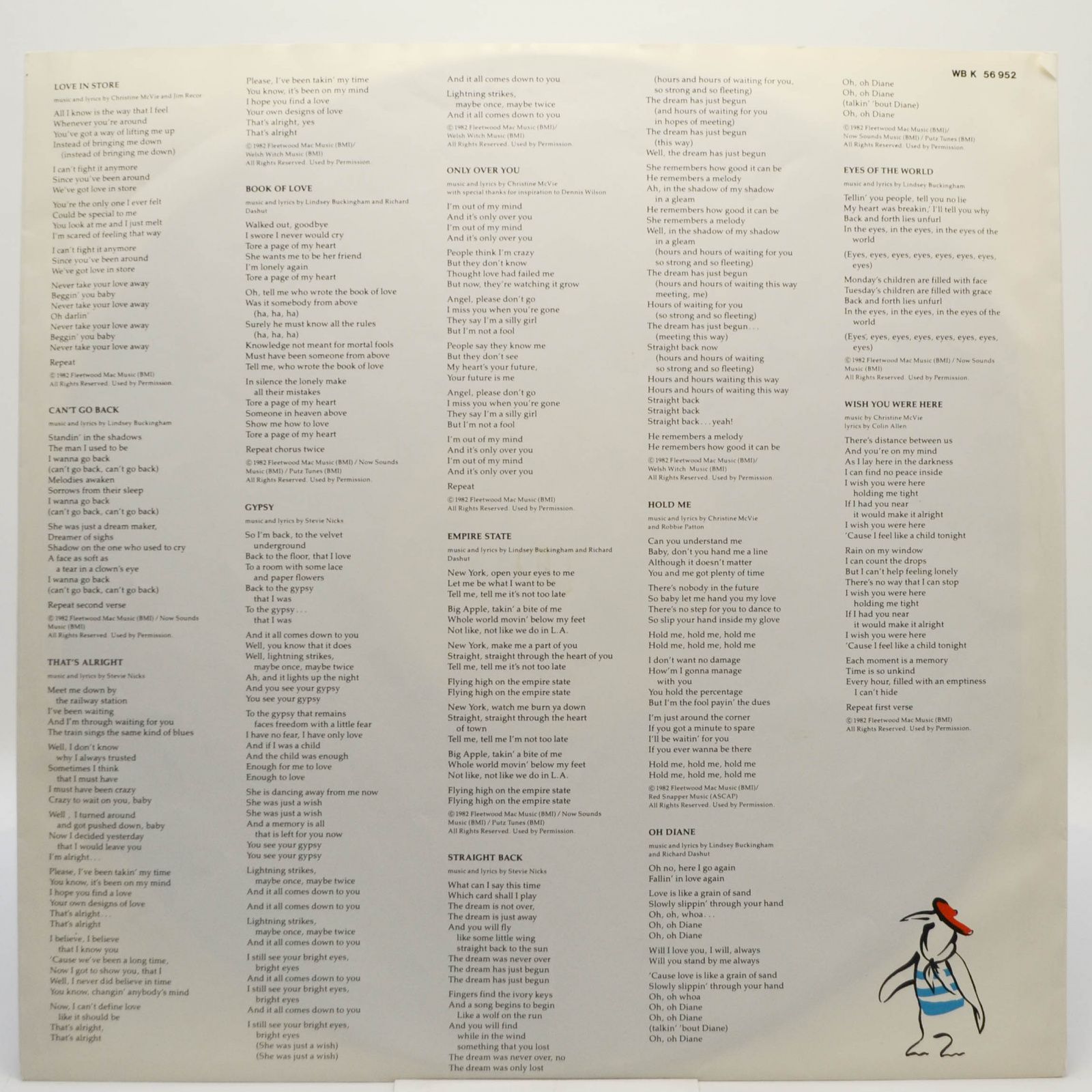 Fleetwood Mac — Mirage, 1982