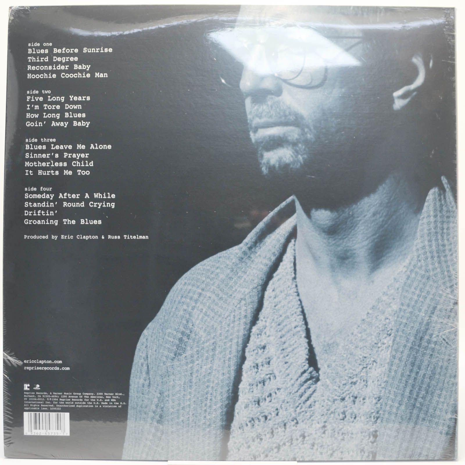 Eric Clapton — From The Cradle (2LP), 1994