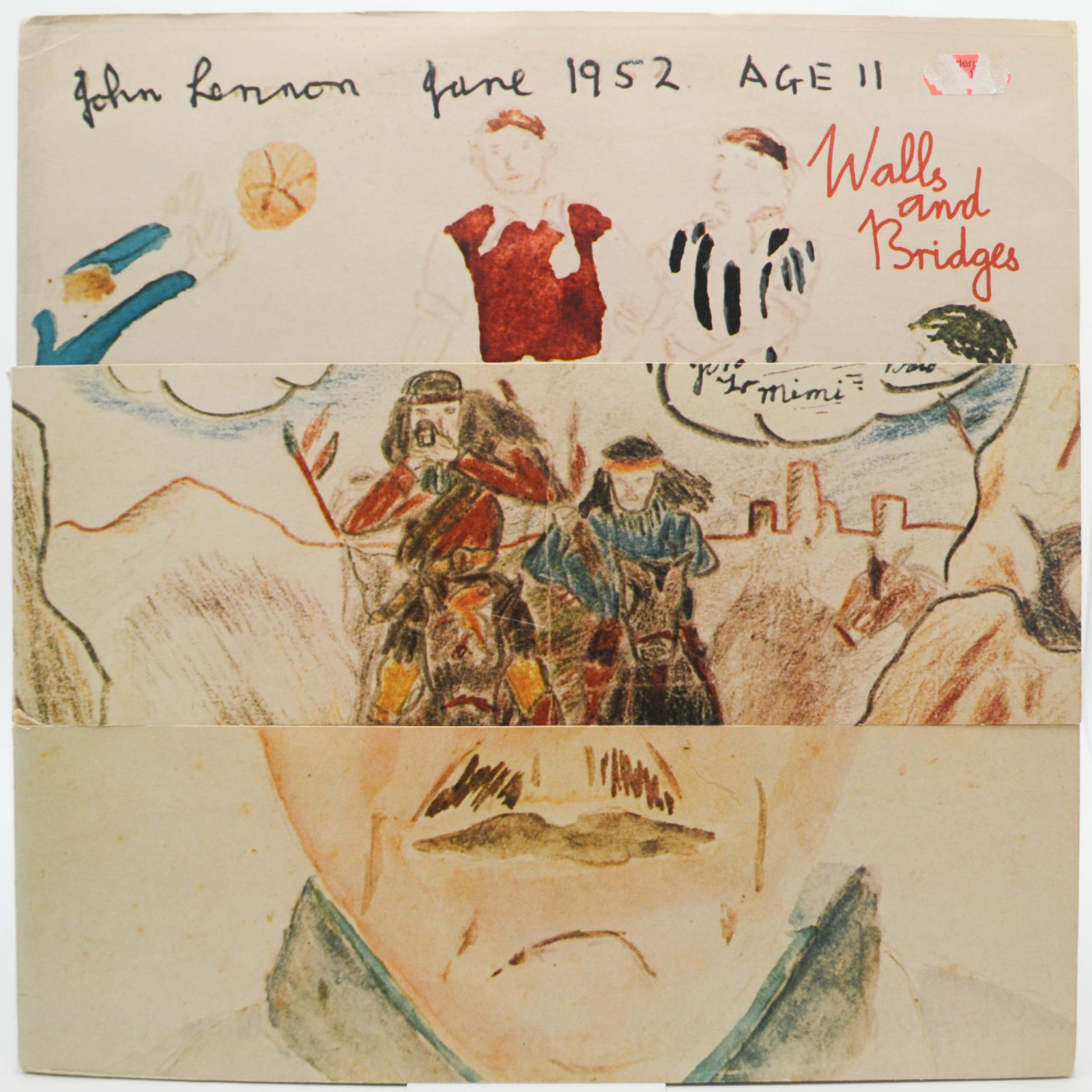 John Lennon — Walls And Bridges (UK, booklet ), 1974