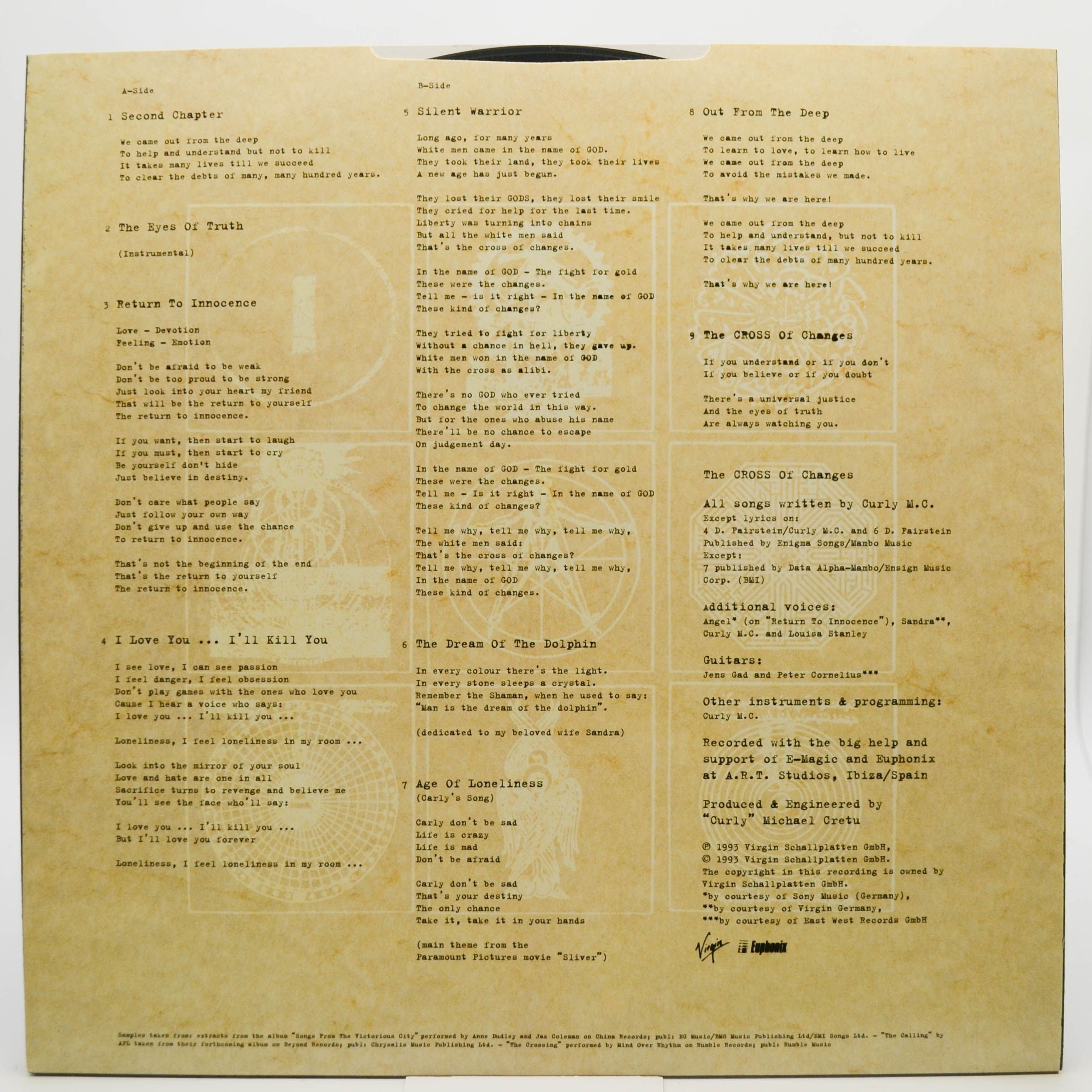 Enigma — The Cross Of Changes, 1993