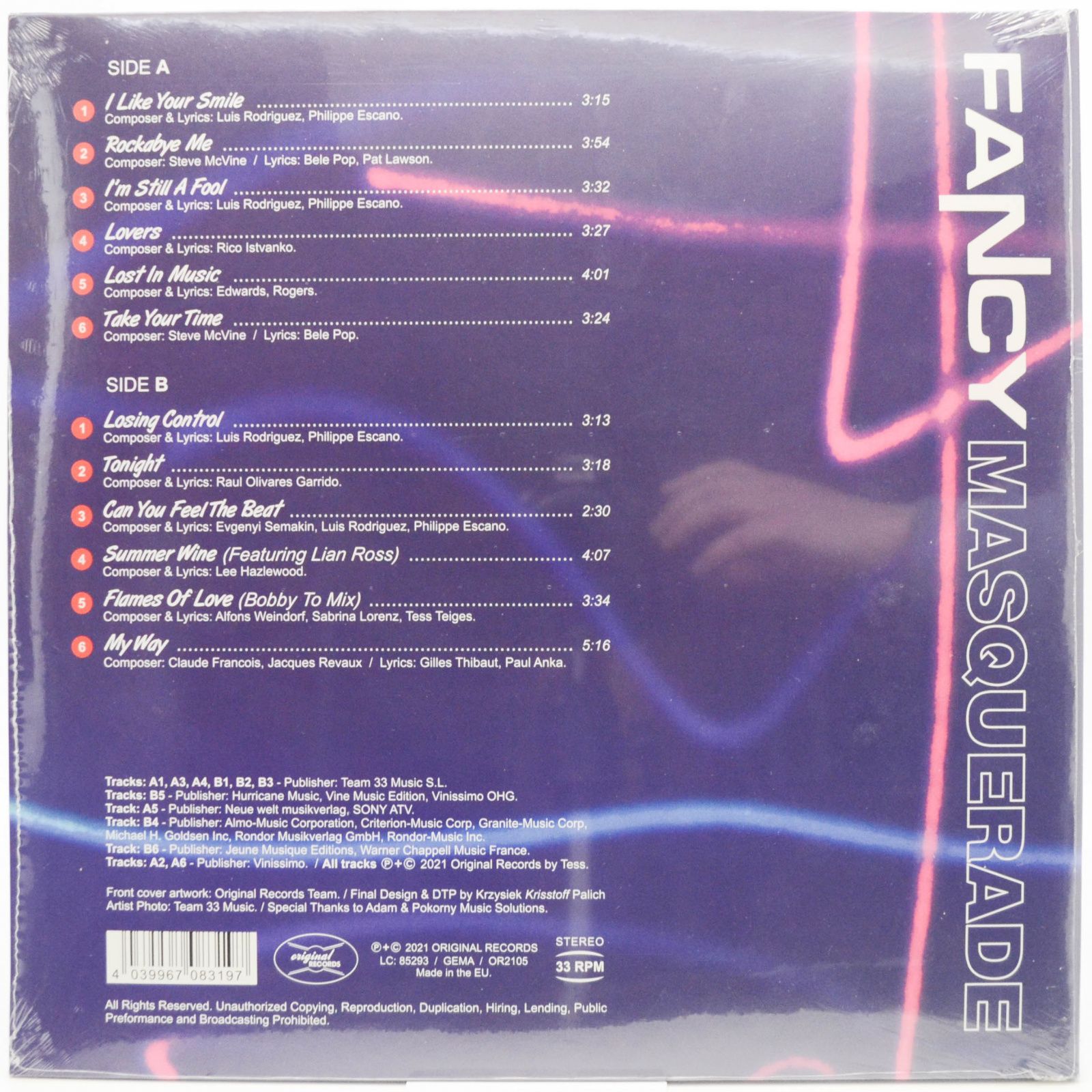 Fancy — Masquerade (Les Marionnettes), 2021