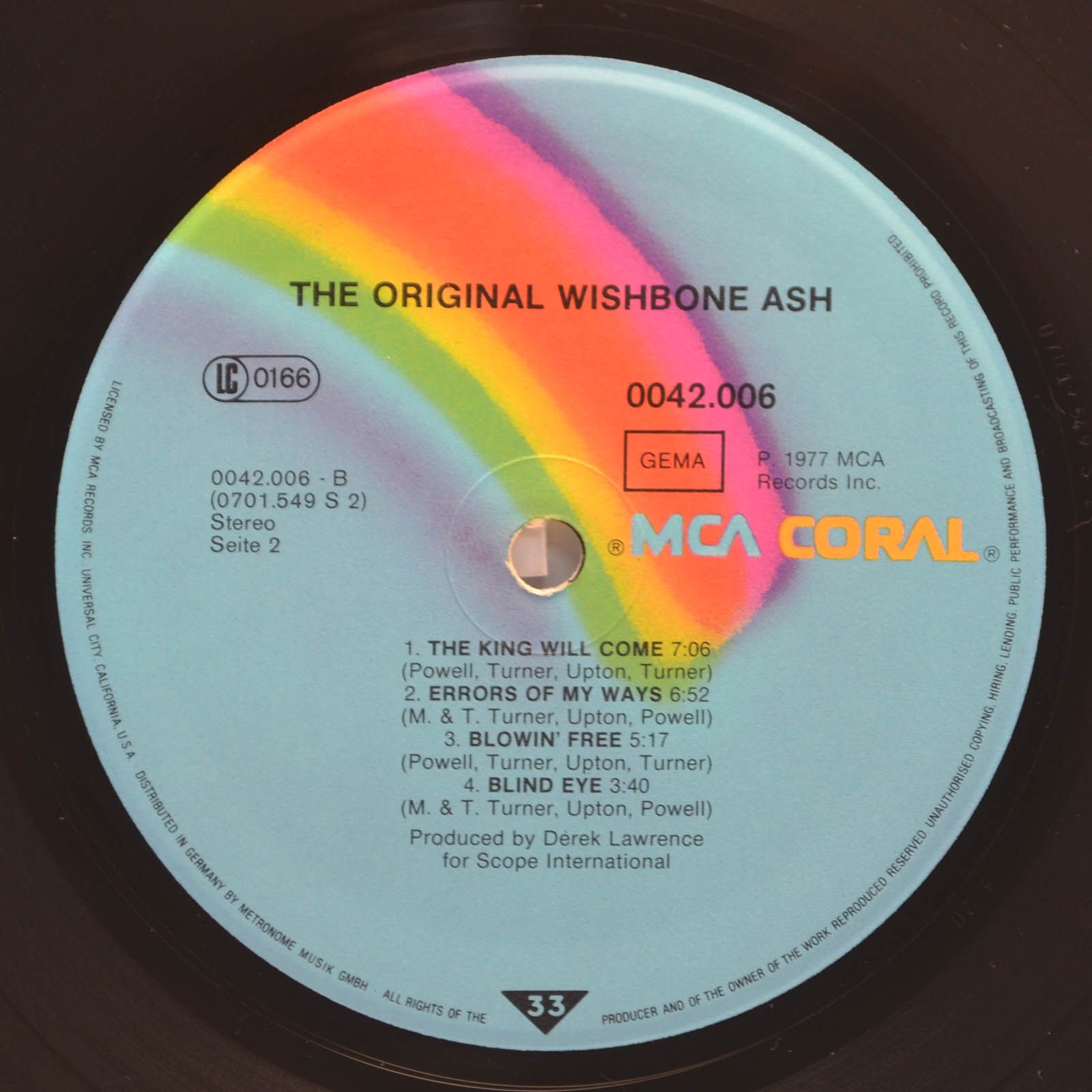 Wishbone Ash — The Original Wishbone Ash, 1977