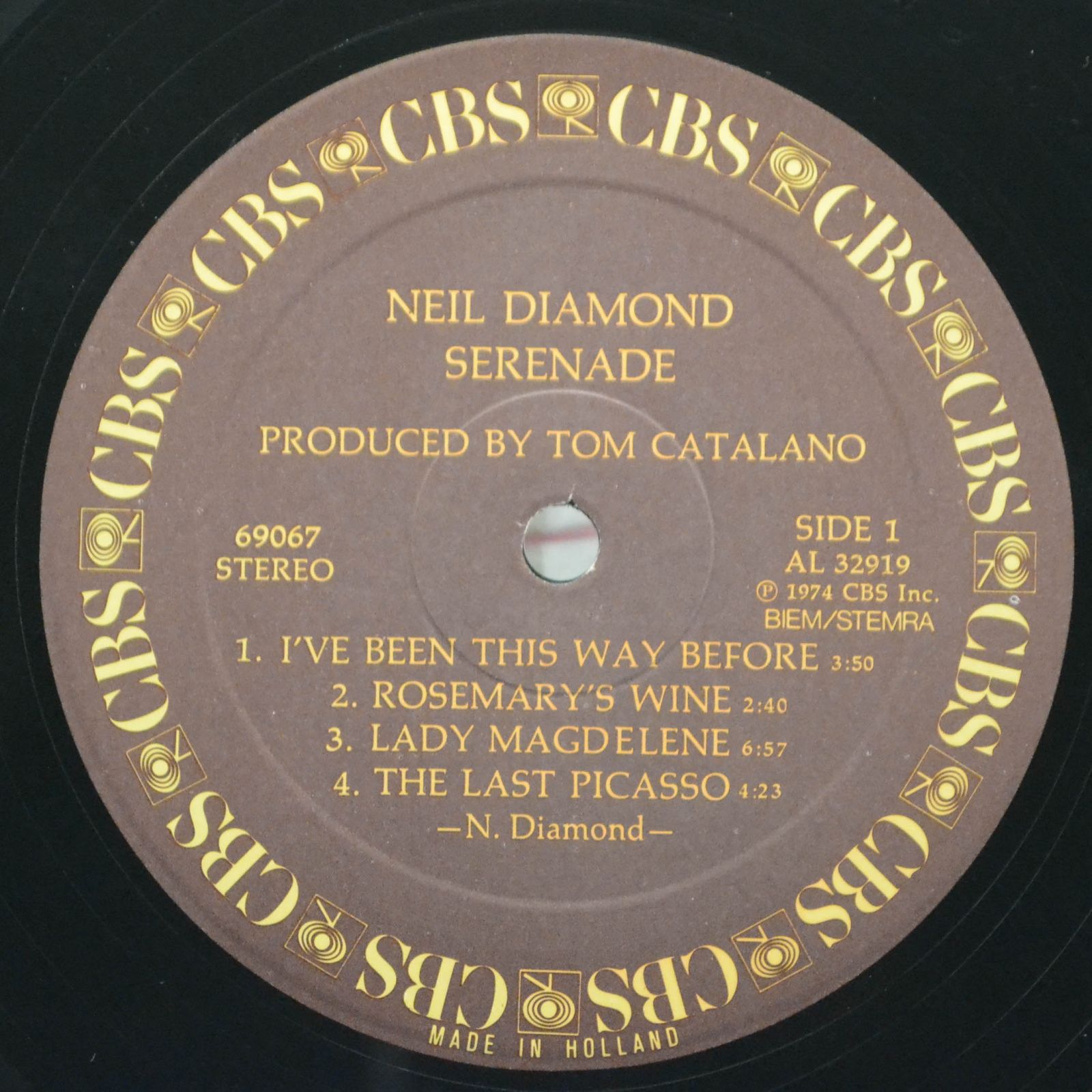 Neil Diamond — Serenade, 1974