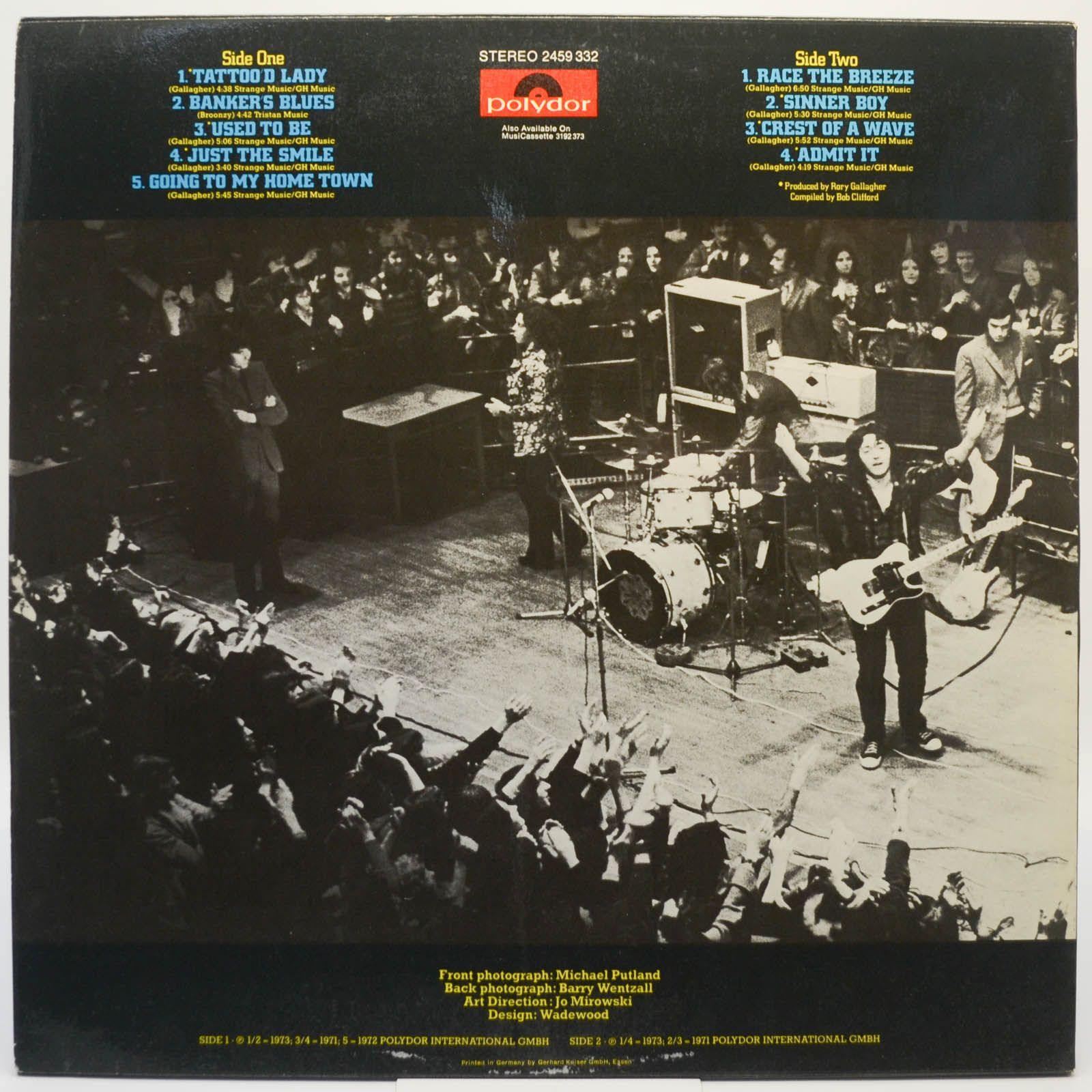 Rory Gallagher — The Best Years, 1977