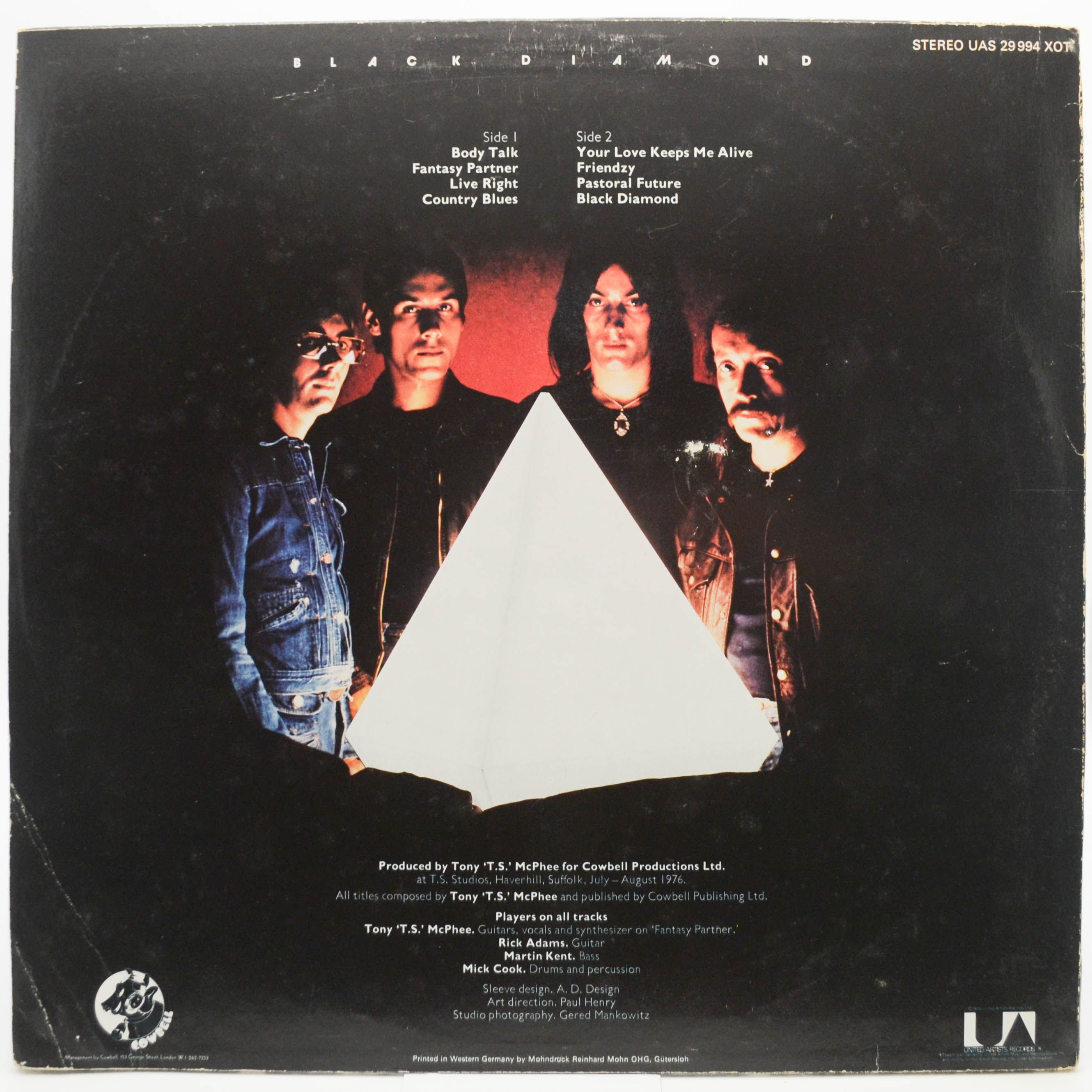 Groundhogs — Black Diamond, 1976