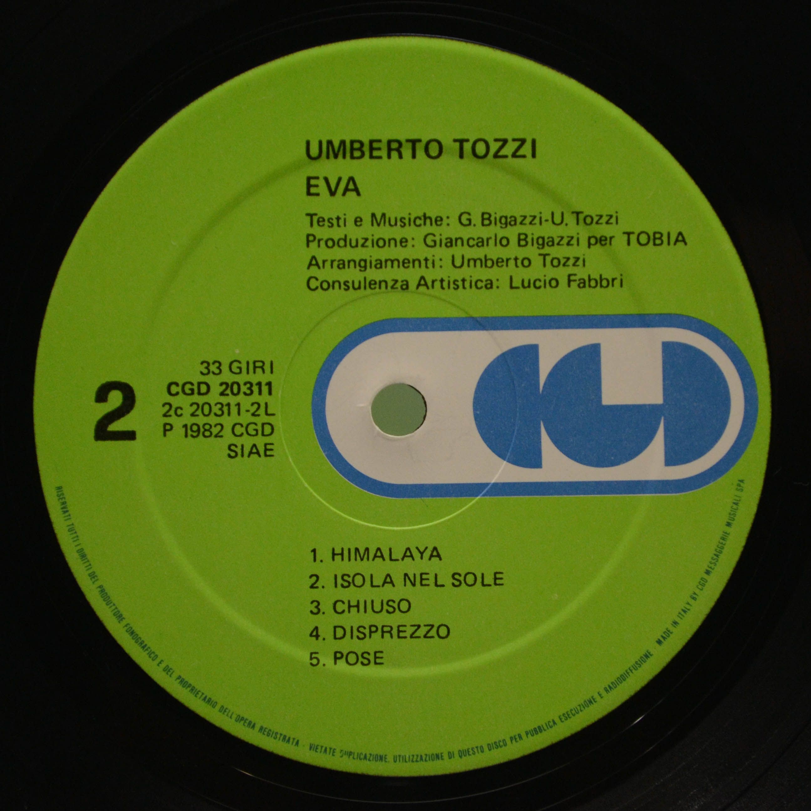 Umberto Tozzi — Eva (1-st, Italy), 1982