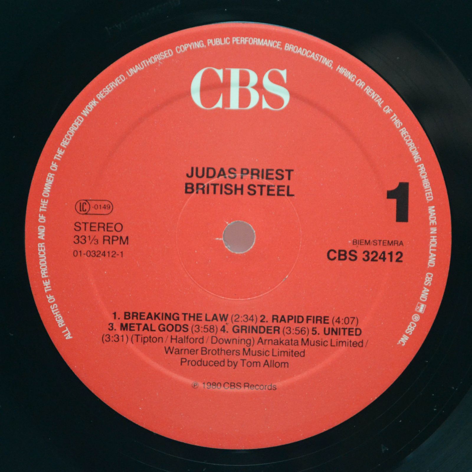 Judas Priest — British Steel, 1980