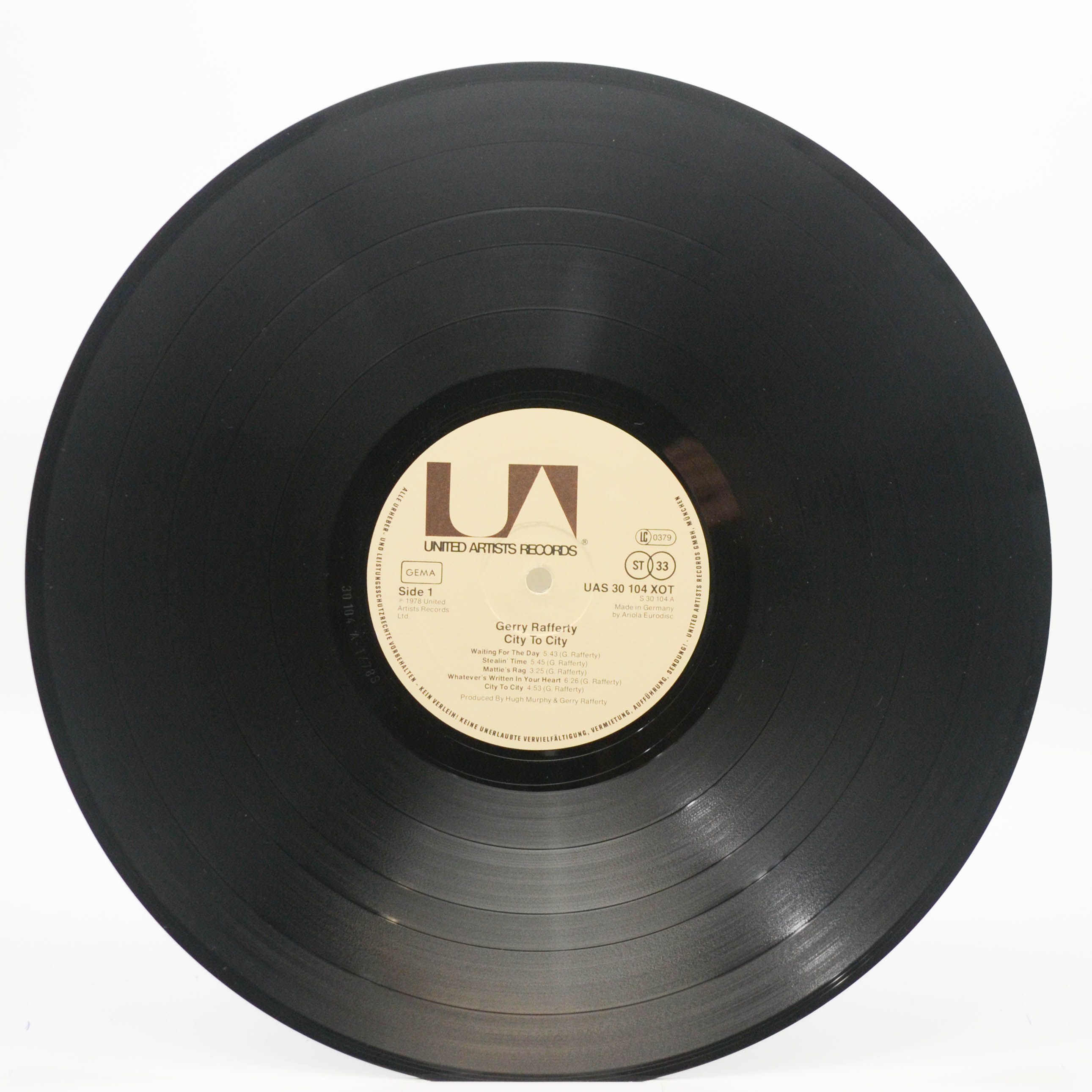 Gerry Rafferty — City To City, 1978