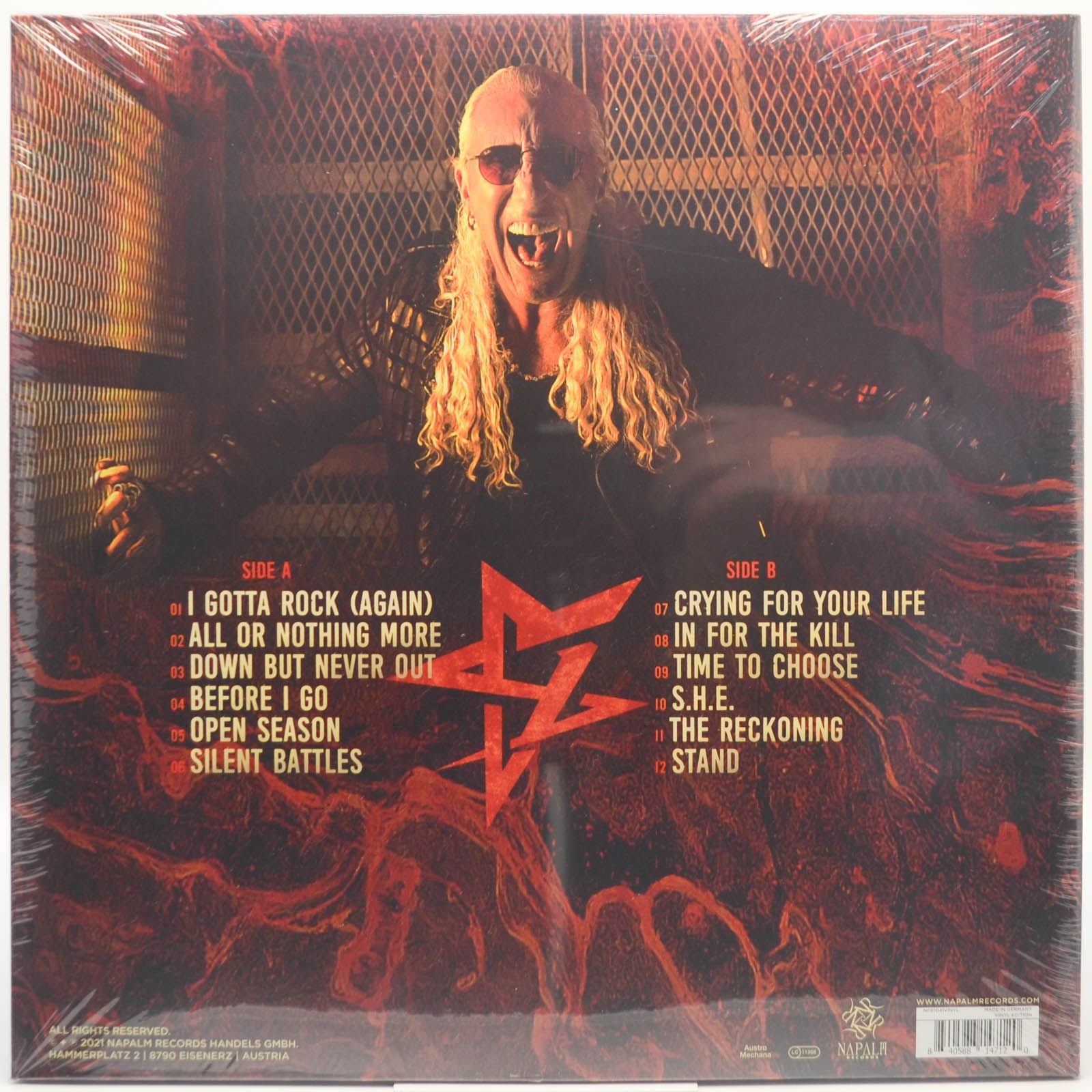 Dee Snider — Leave A Scar, 2021