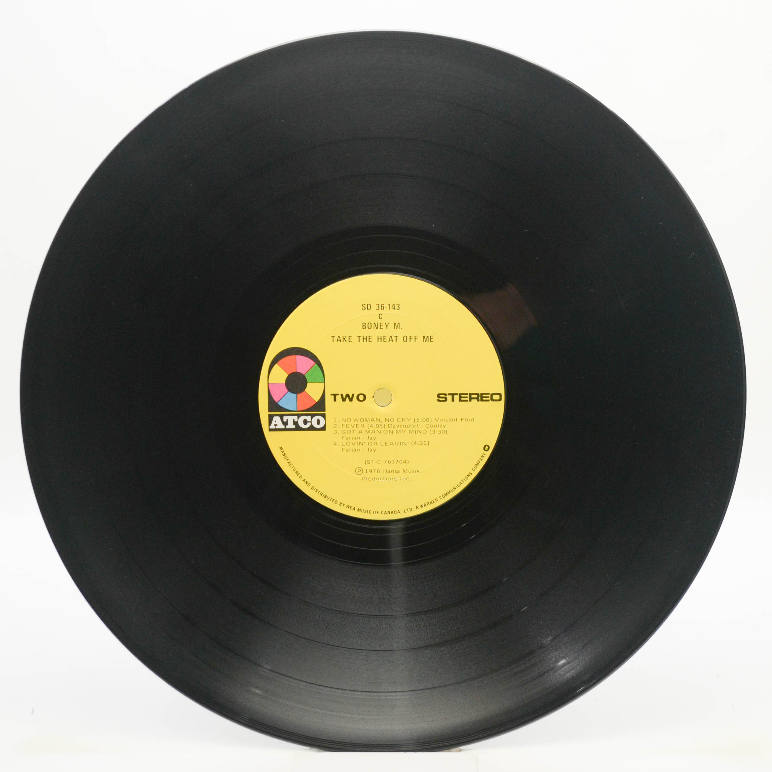 Boney M. — Take The Heat Off Me, 1976