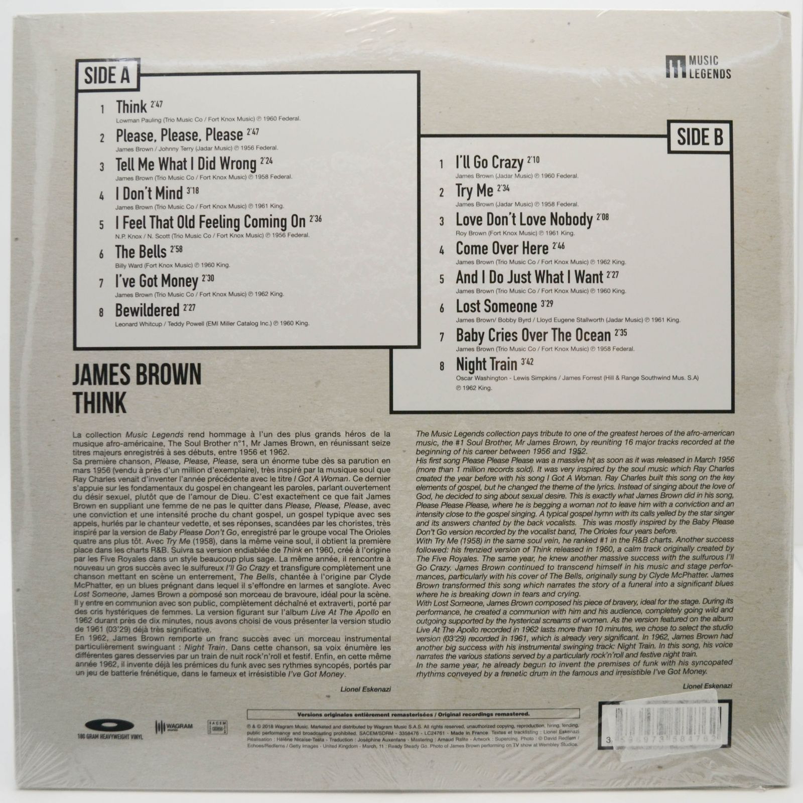 James Brown — Think, 2018