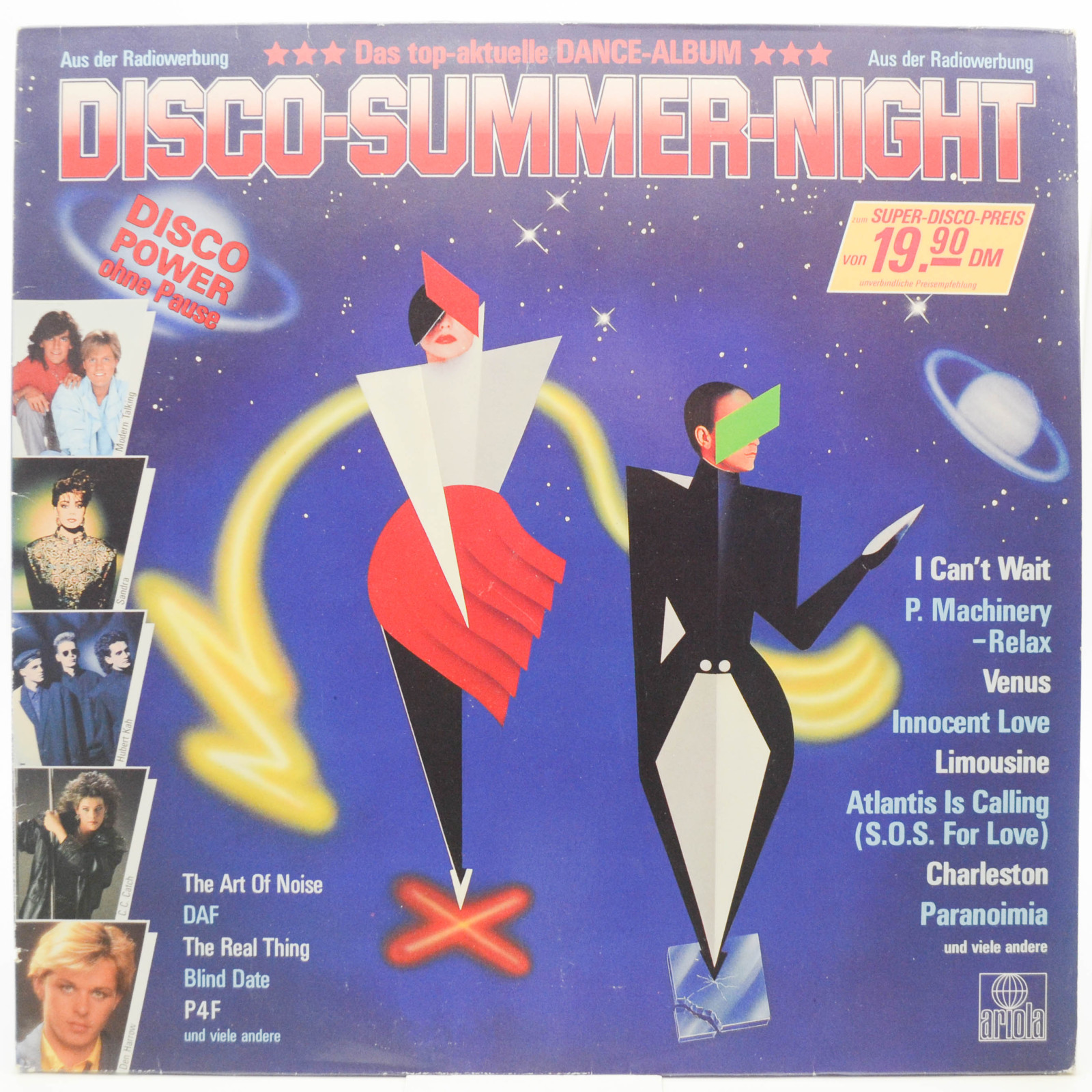 Various — Disco-Summer-Night, 1986