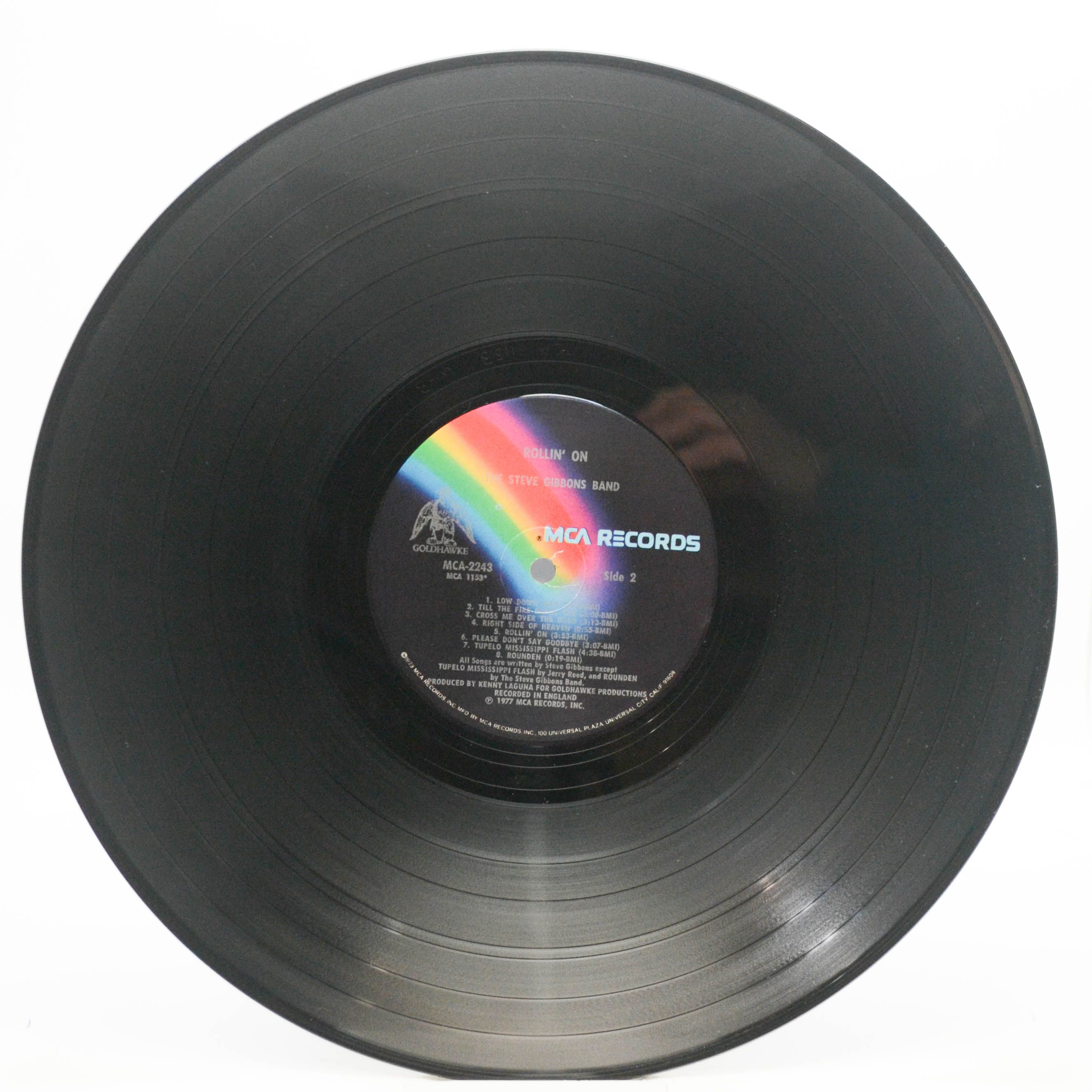 Steve Gibbons Band — Rollin' On (USA), 1977