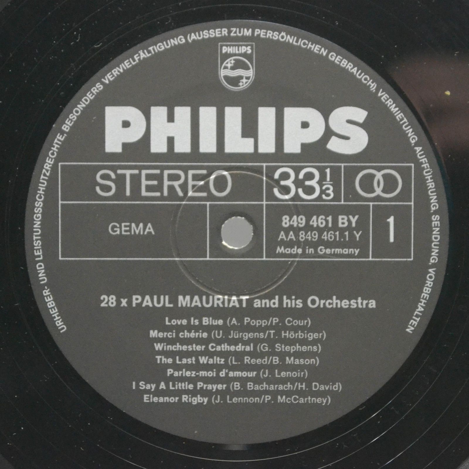 Paul Mauriat — 28 x Paul Mauriat (2LP), 1969