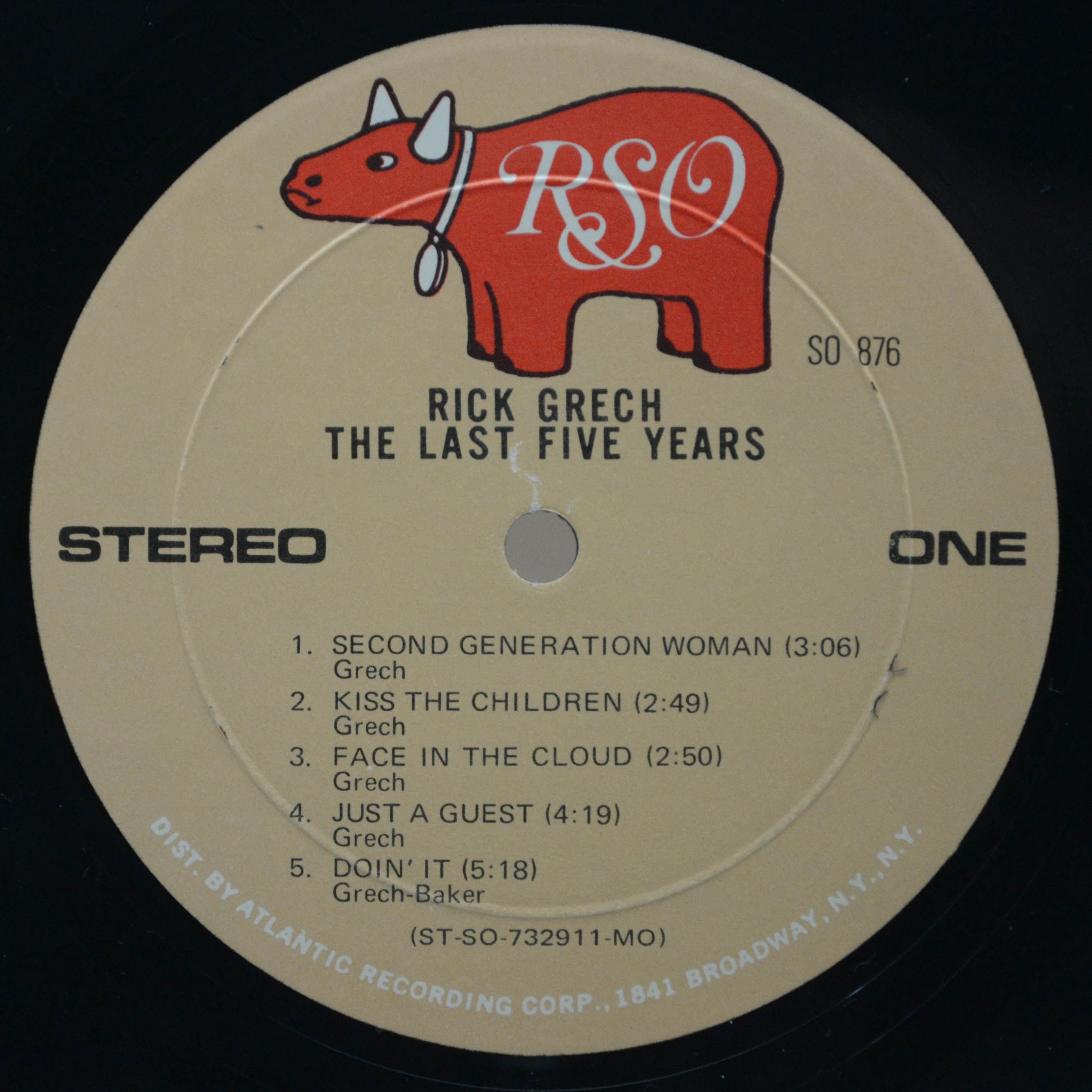 Rick Grech — The Last Five Years (USA), 1973