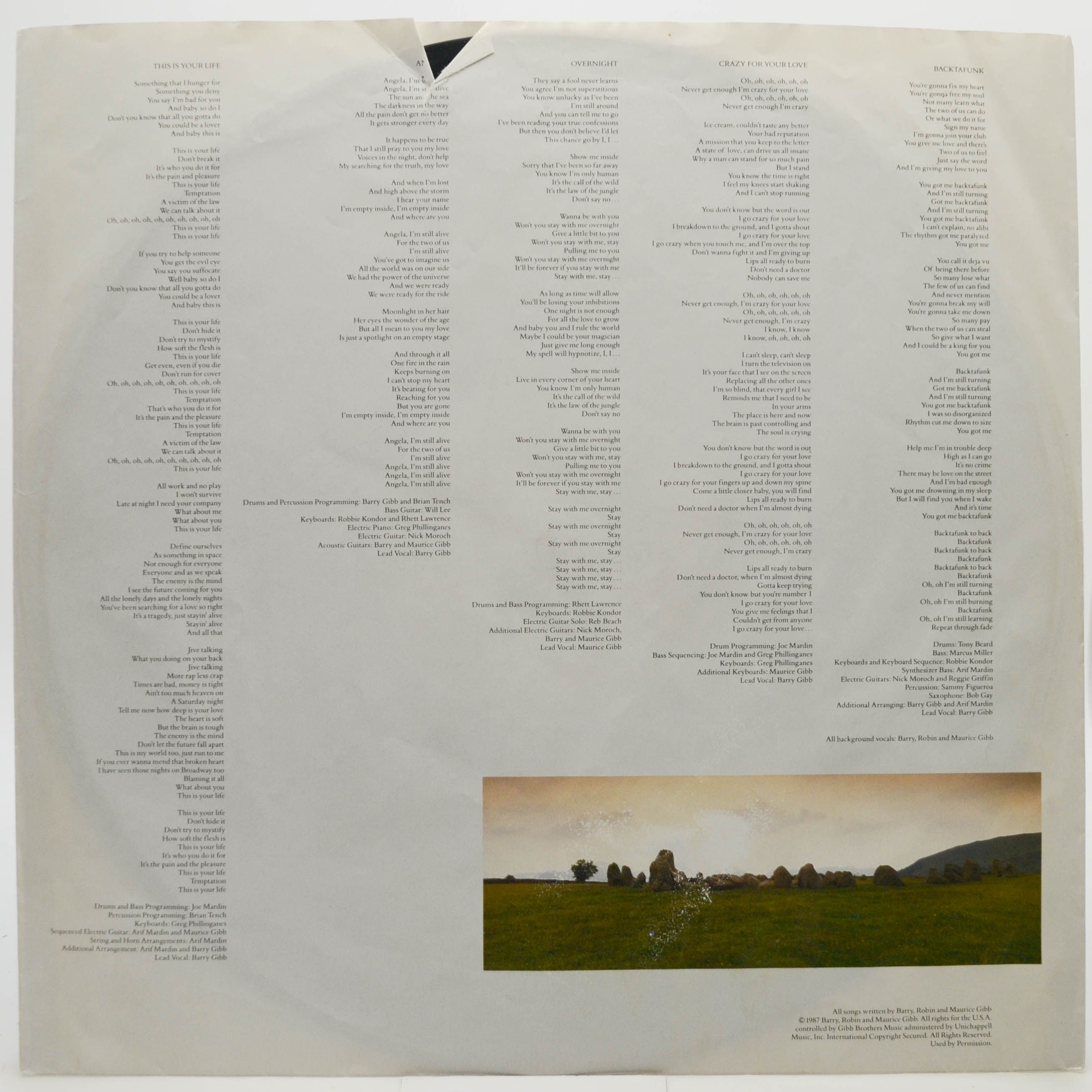 Bee Gees — E∙S∙P, 1987