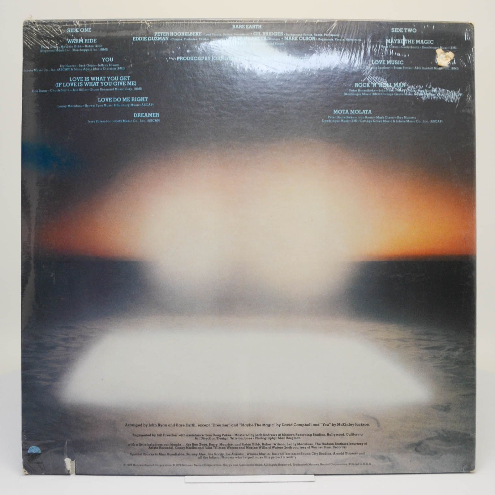 Rare Earth — Band Together, 1978