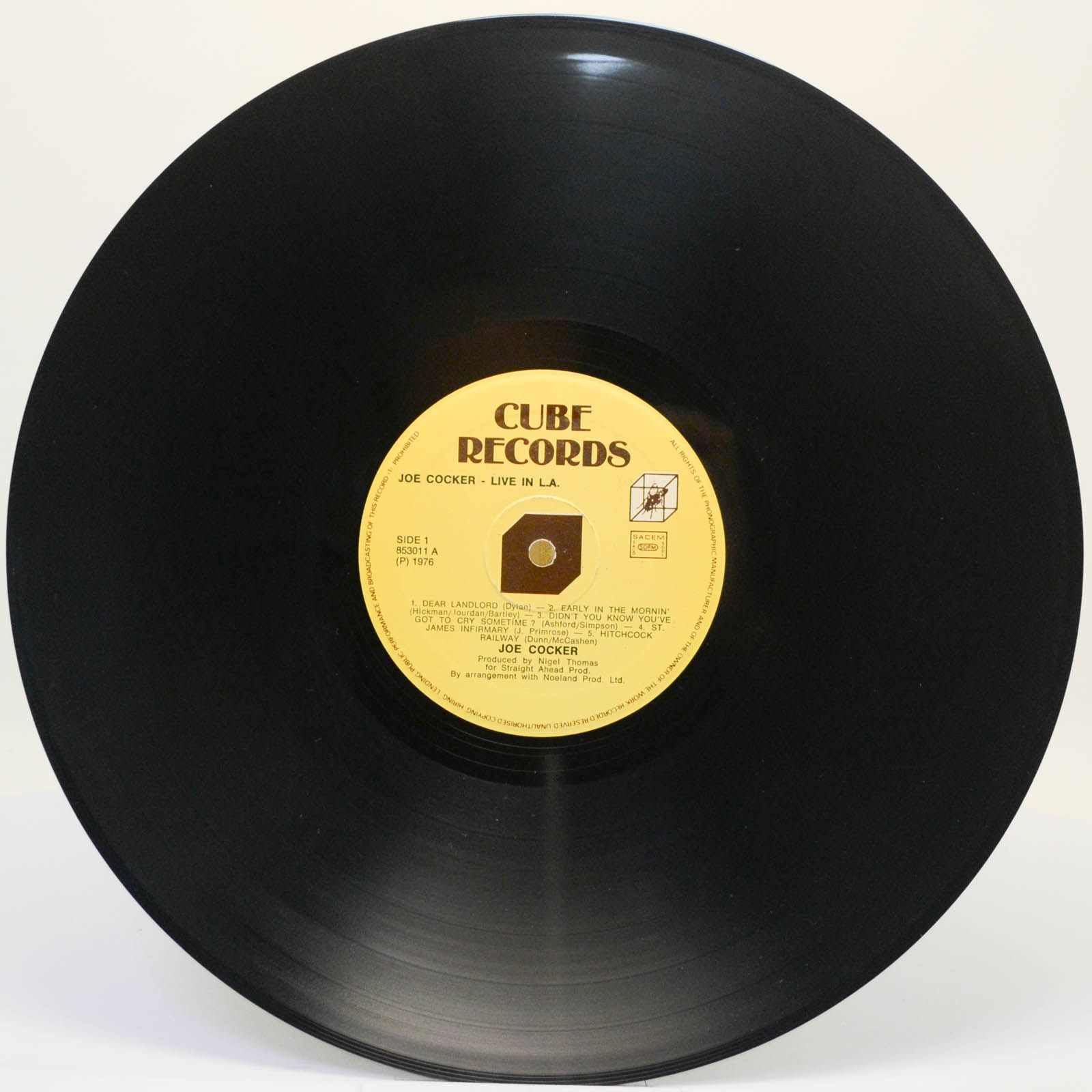 Joe Cocker — Live In L.A., 1976