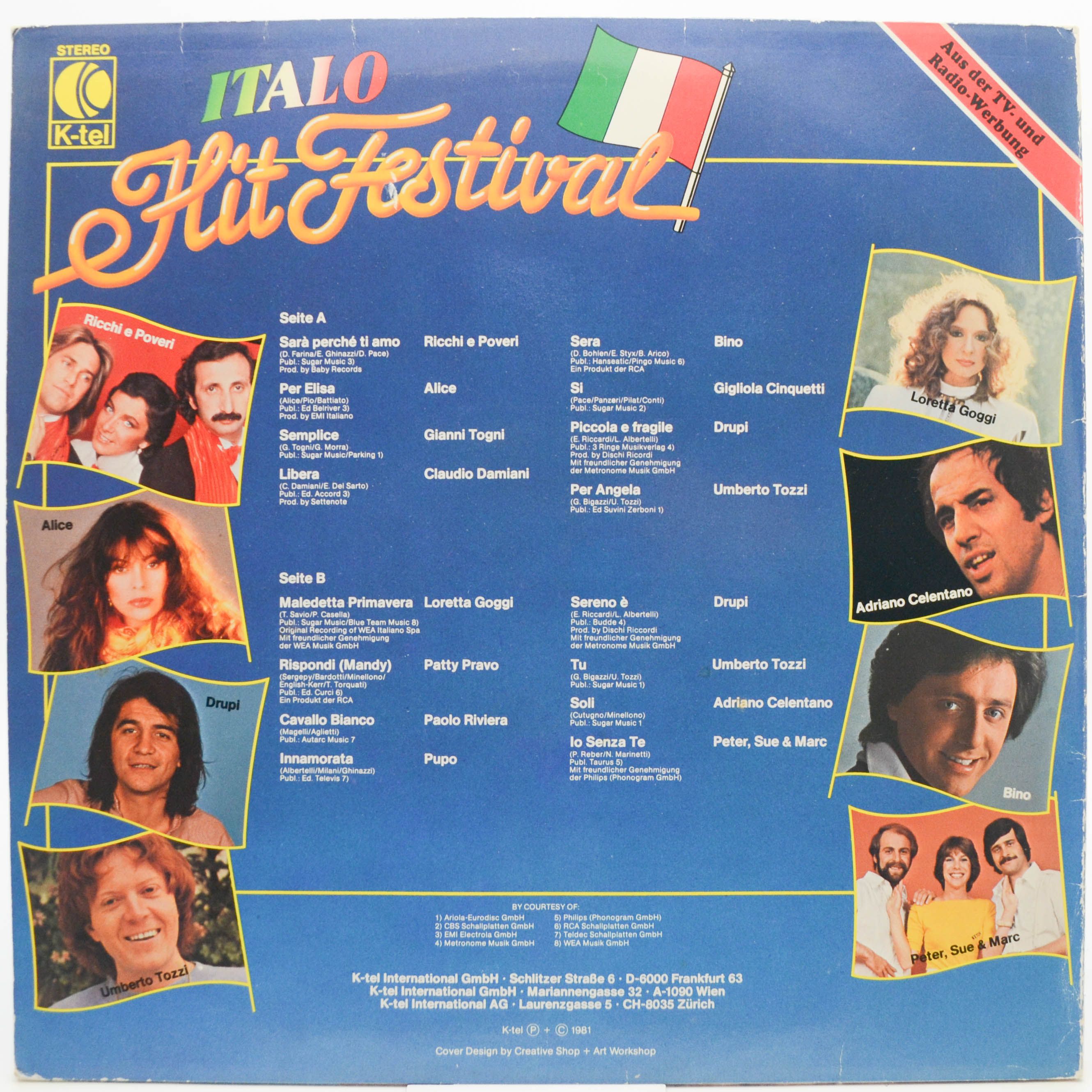 Various — Italo Hit Festival, 1981