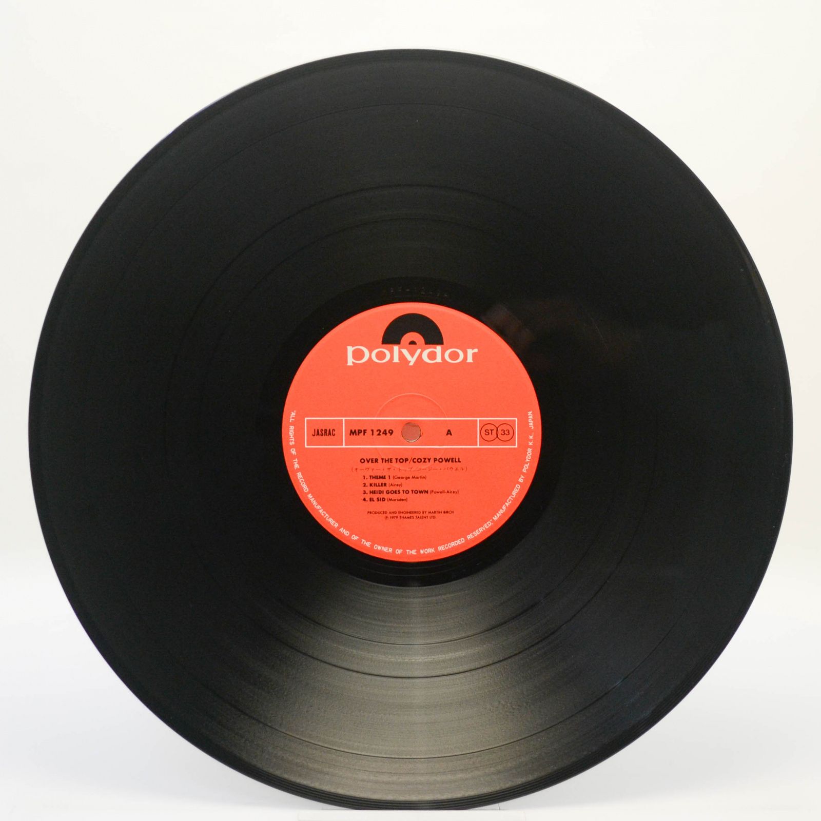 Cozy Powell — Over The Top, 1979