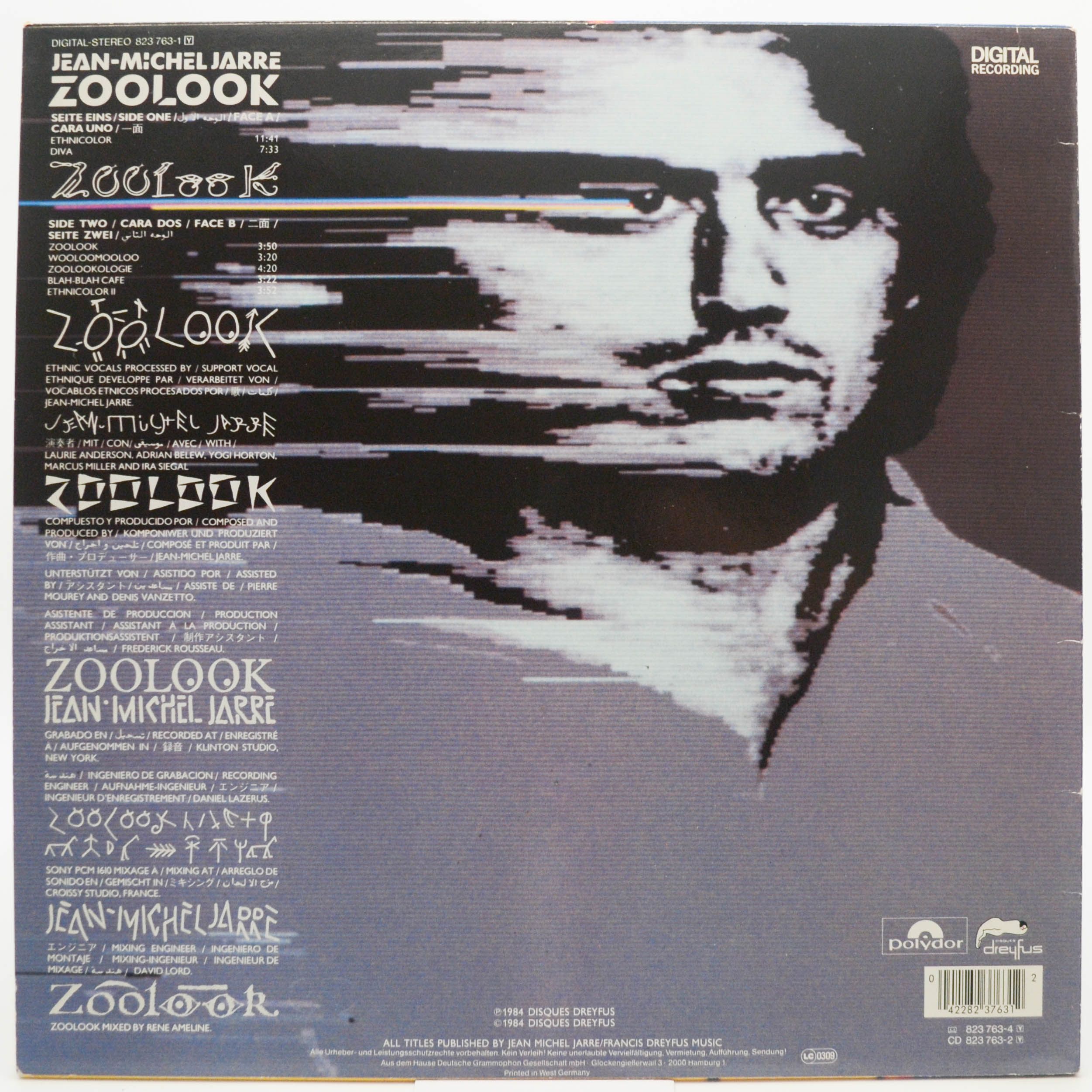 Jean-Michel Jarre — Zoolook, 1985