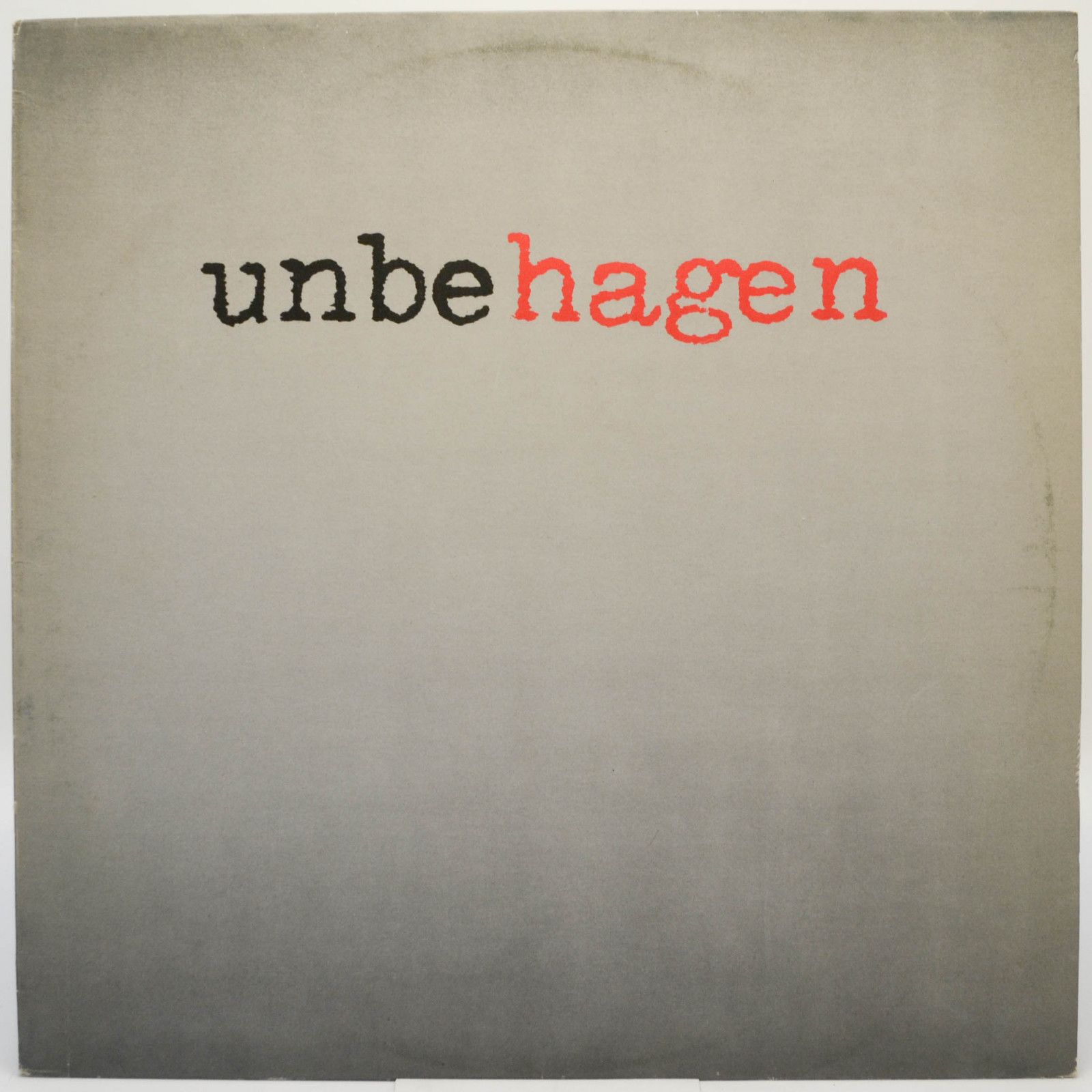 Nina Hagen Band — Unbehagen, 1979