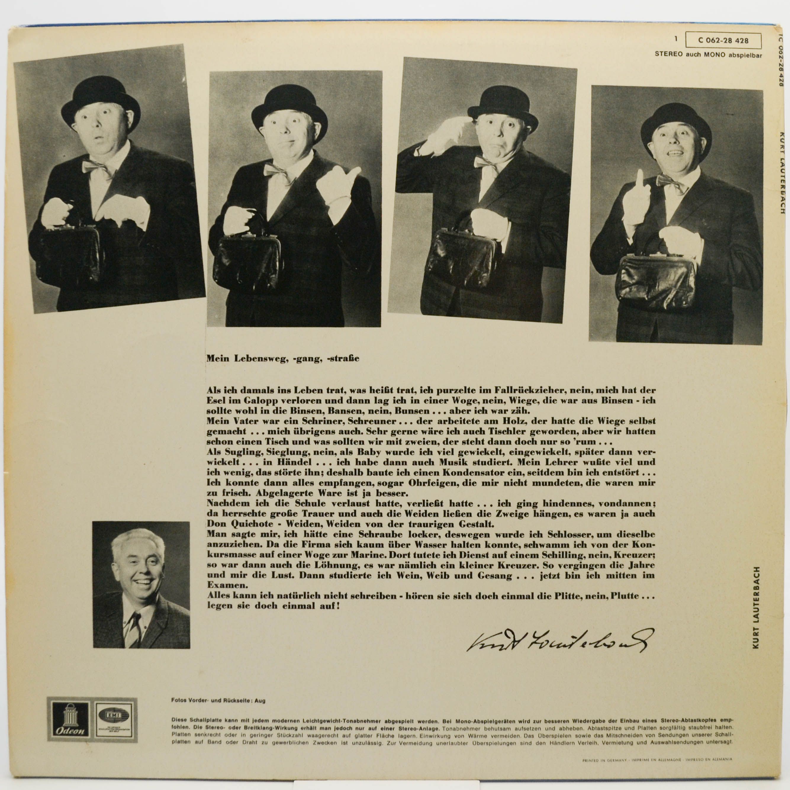 Kurt Lauterbach — Kurt Lauterbachs Gesammeltes Stammeln, 1973