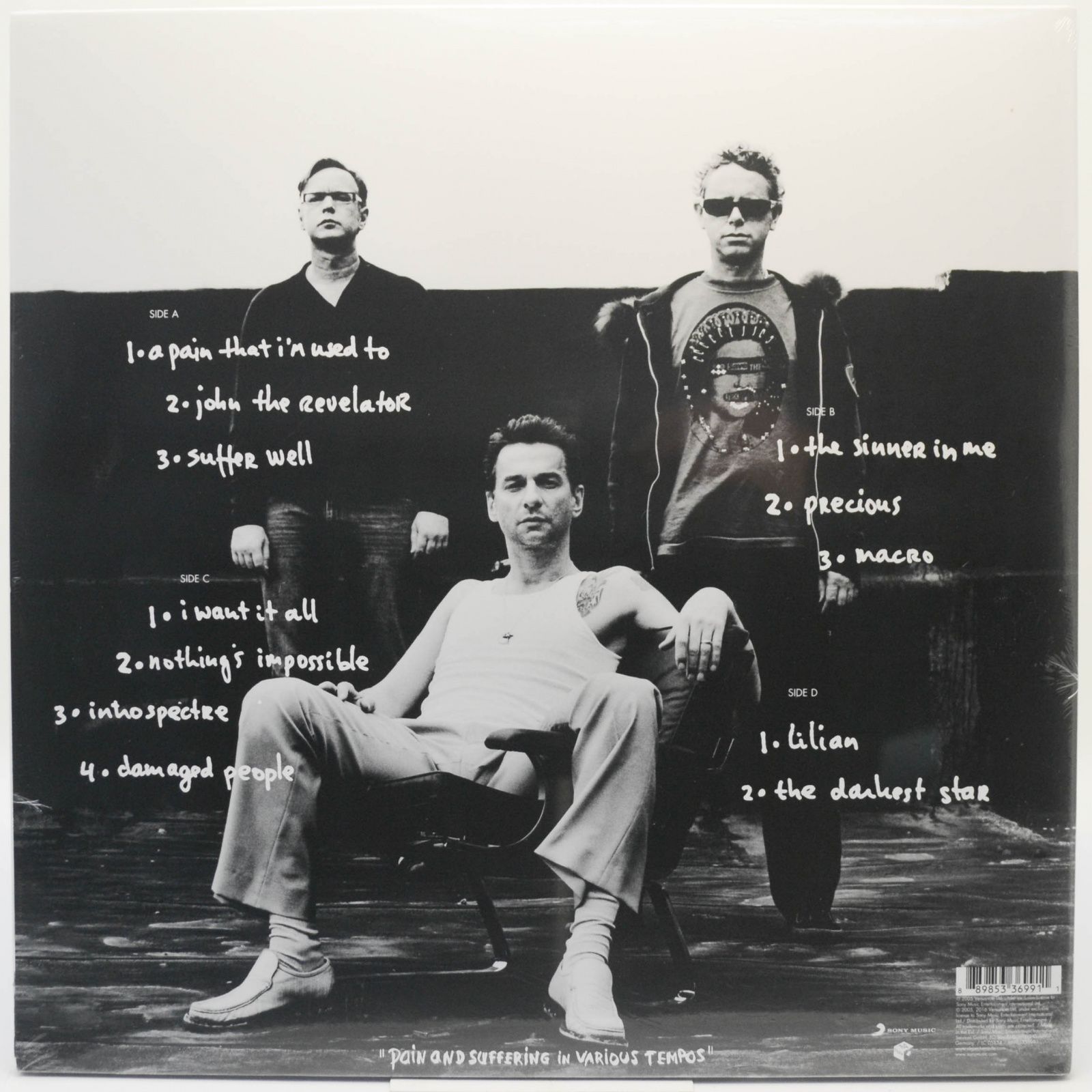 Depeche Mode — Playing The Angel (2LP), 2005