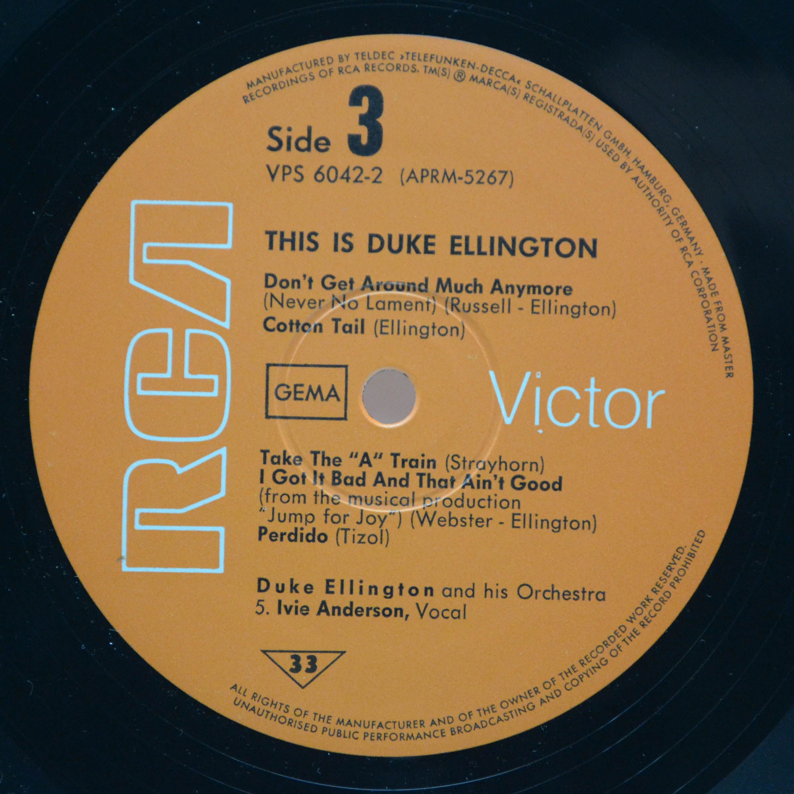 Duke Ellington — This Is Duke Ellington (2LP), 1971