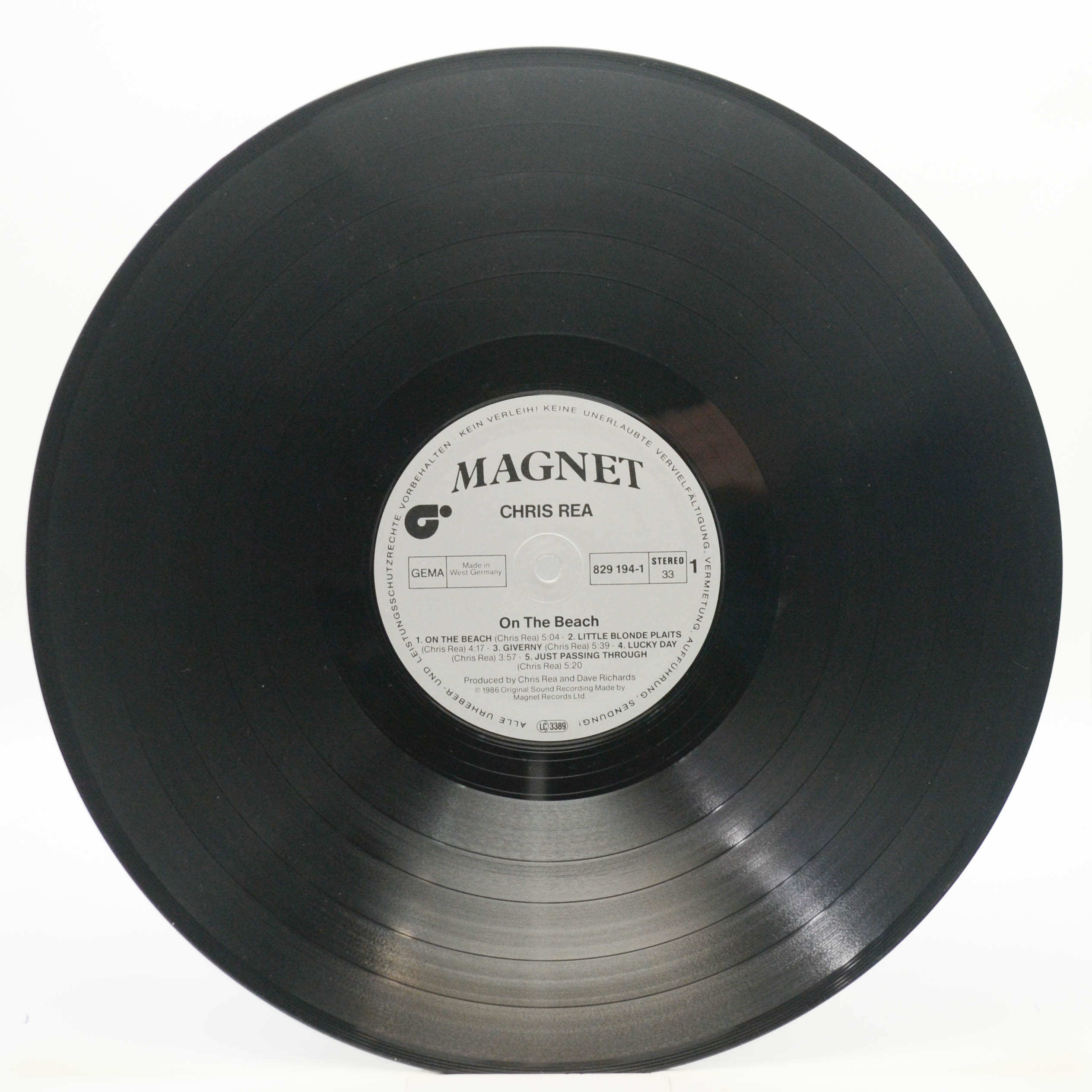 Chris Rea — On The Beach, 1986