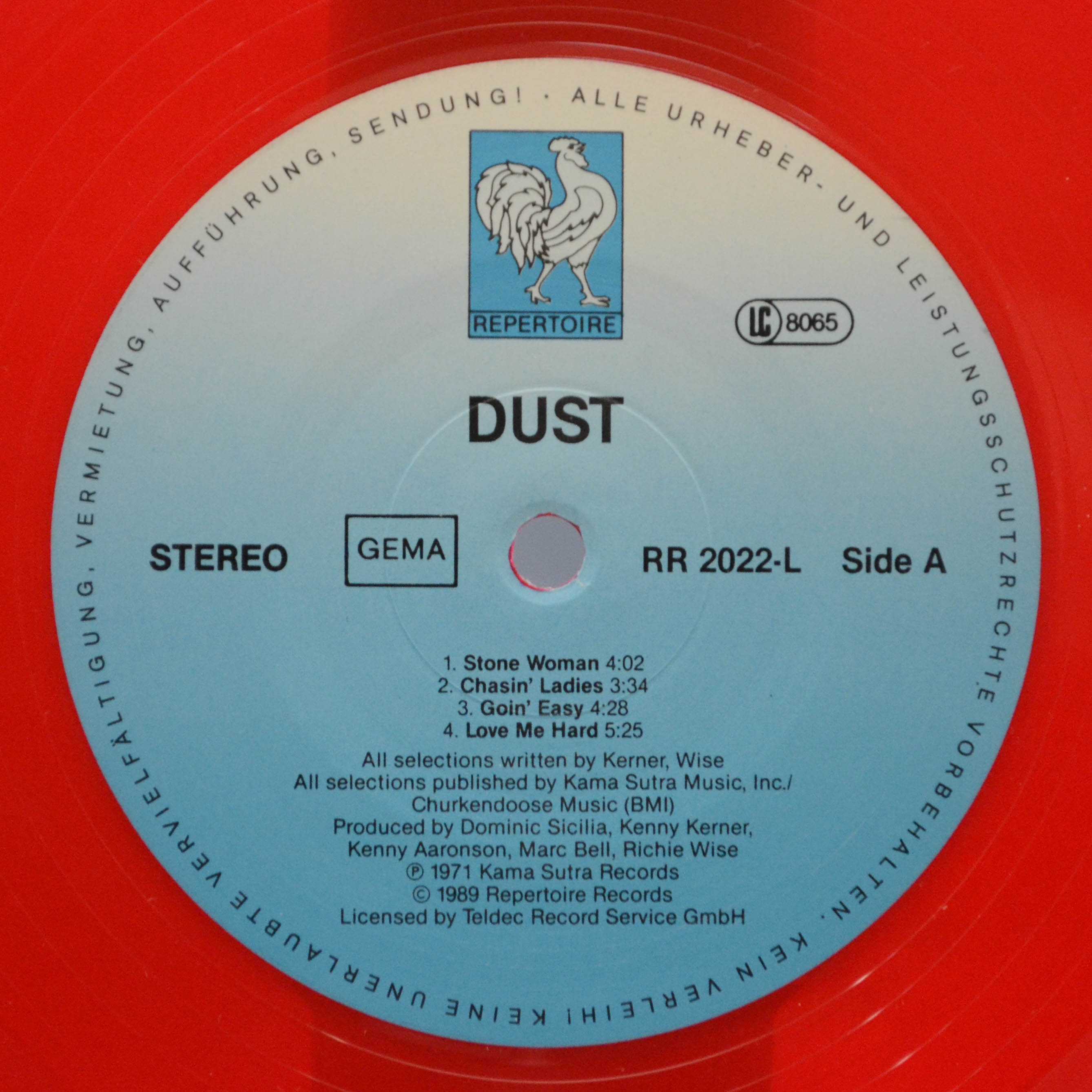 Dust — Dust, 1972