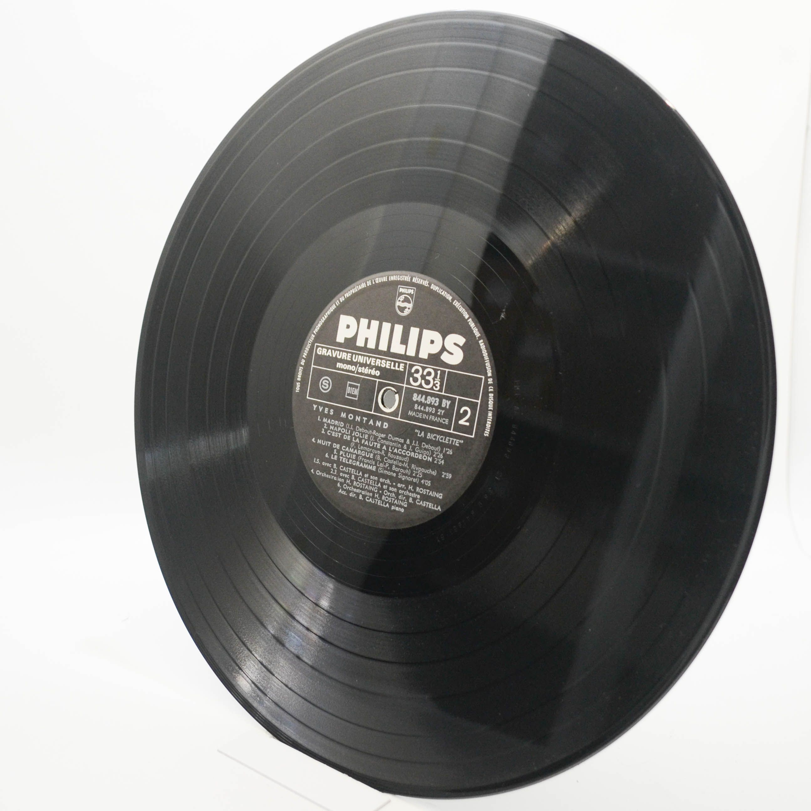 Yves Montand — La Bicyclette (1-st, France), 1968