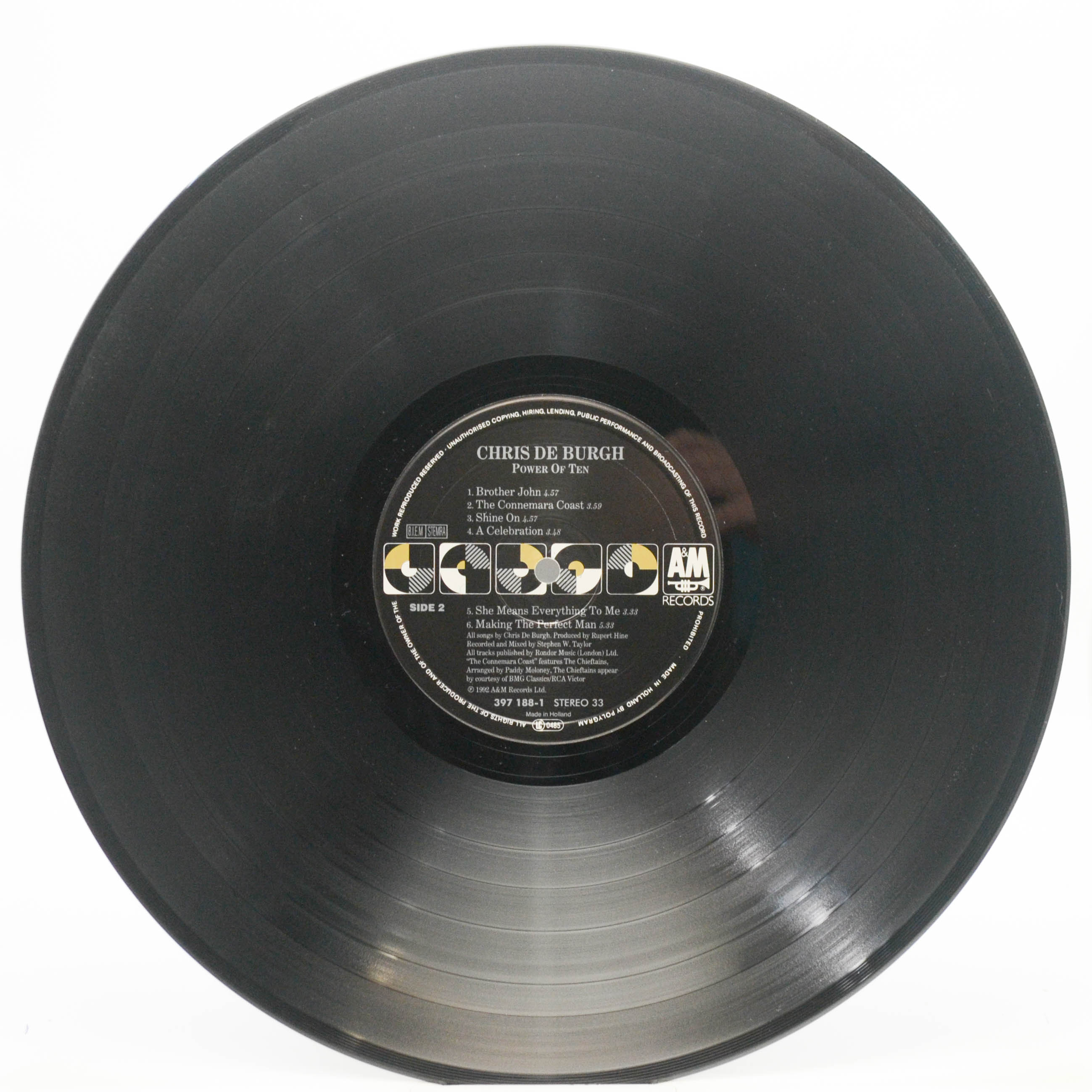 Chris de Burgh — Power Of Ten, 1992