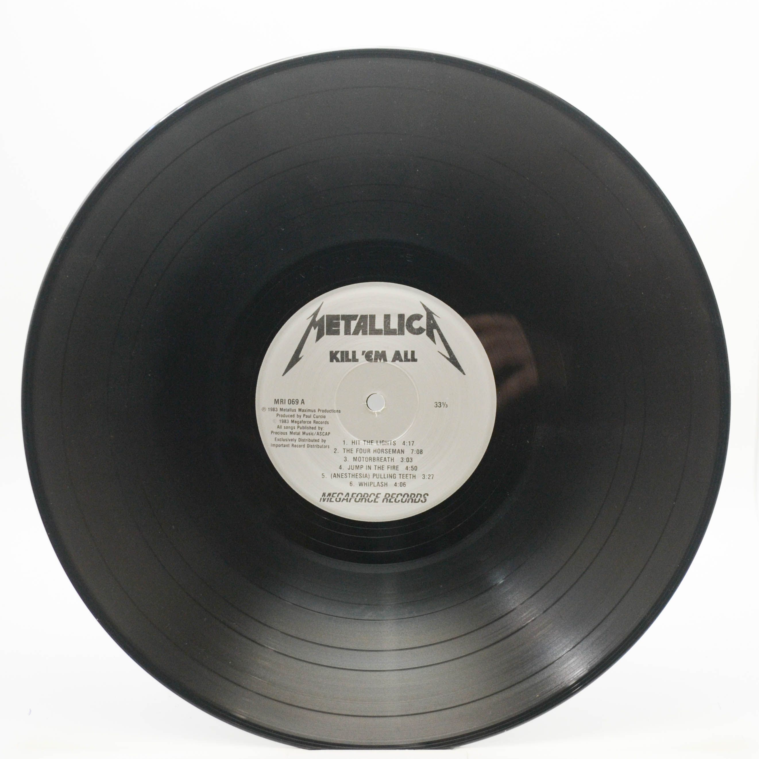 Metallica — Kill 'Em All (USA), 1983