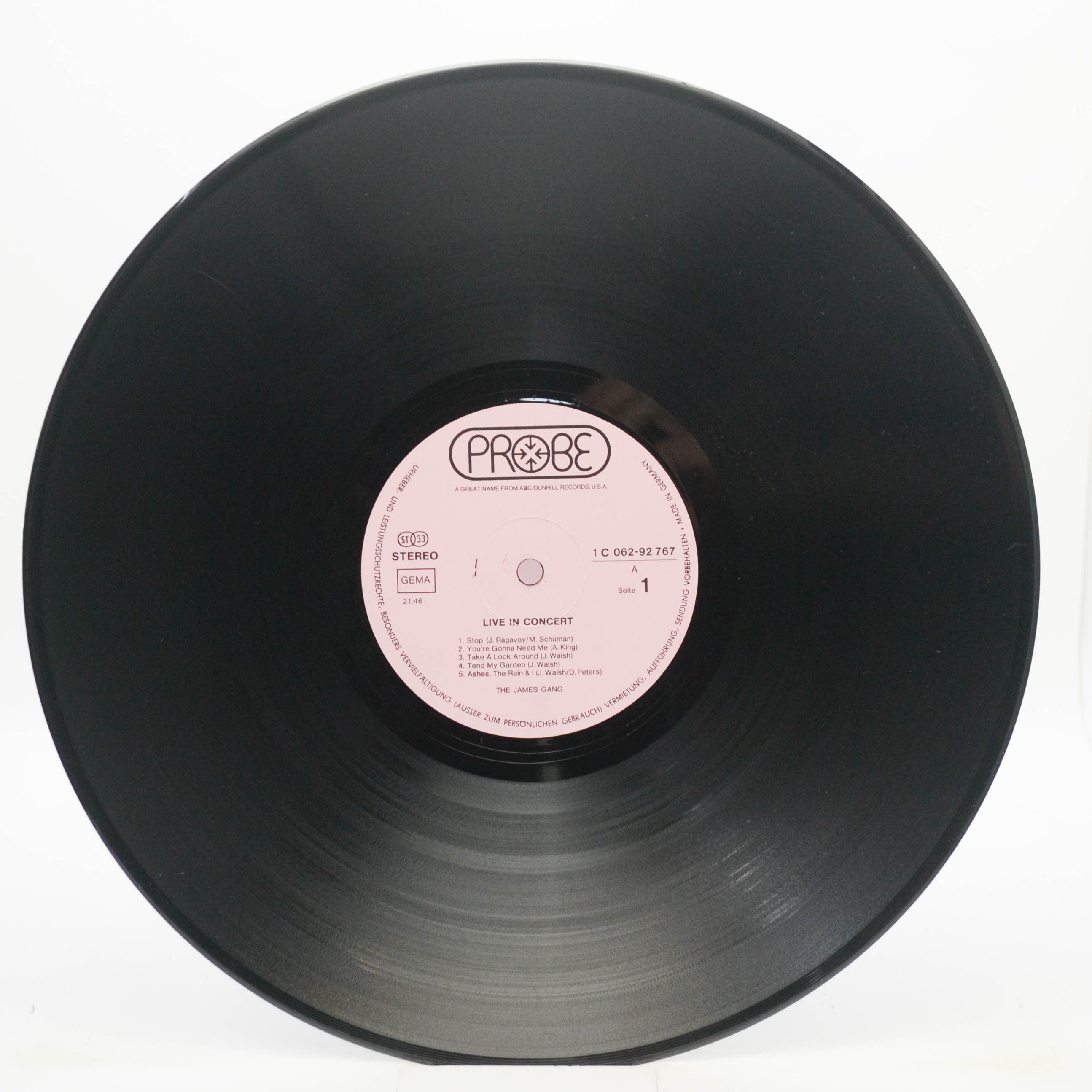 James Gang — Live In Concert, 1971