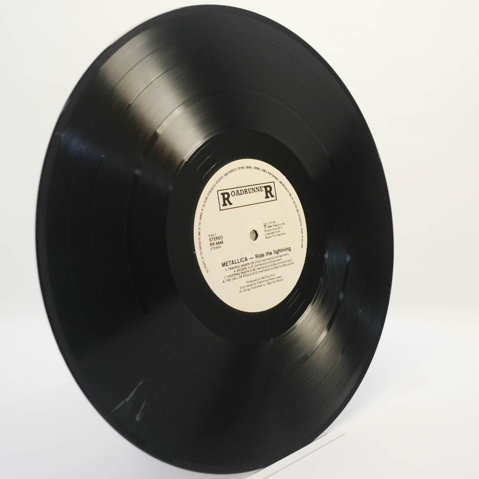 Metallica — Ride The Lightning, 1984