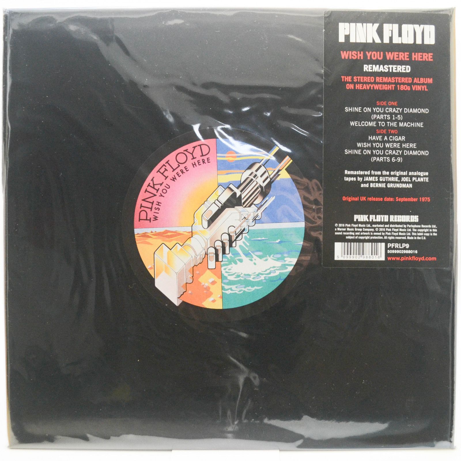 Pink Floyd — Wish You Were Here, 1975