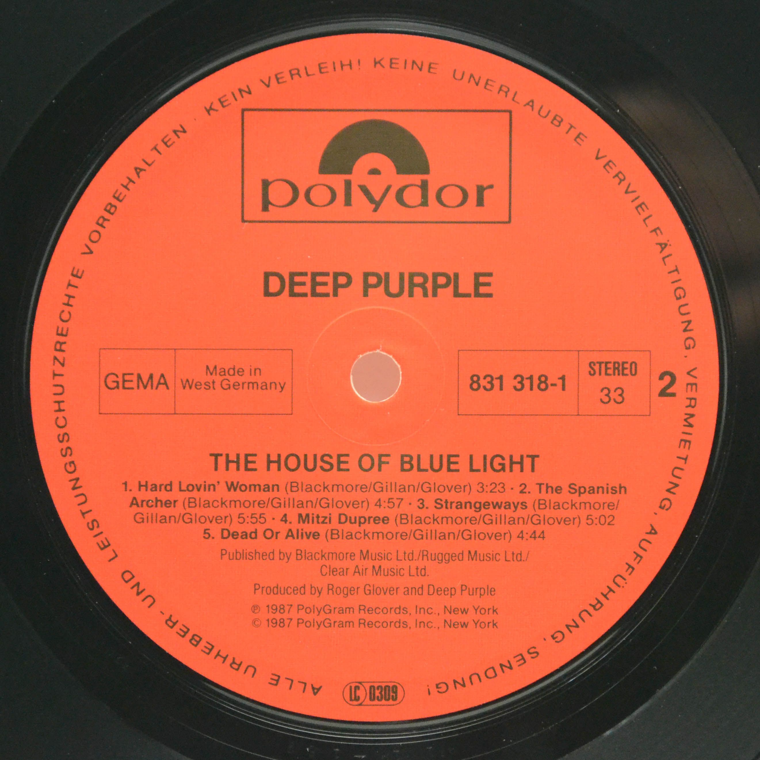 Deep Purple — The House Of Blue Light, 1987