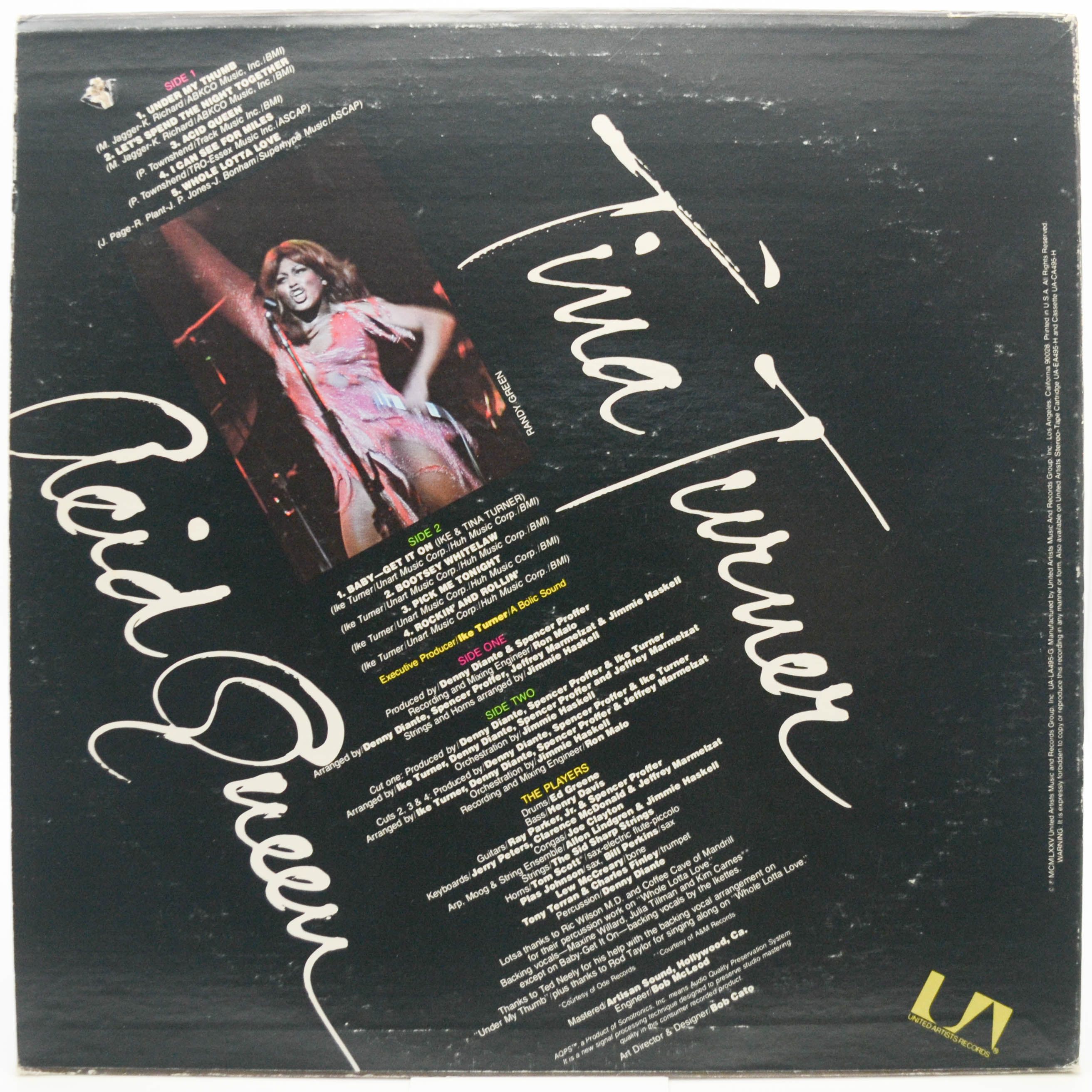 Tina Turner — Acid Queen (1-st, USA), 1975