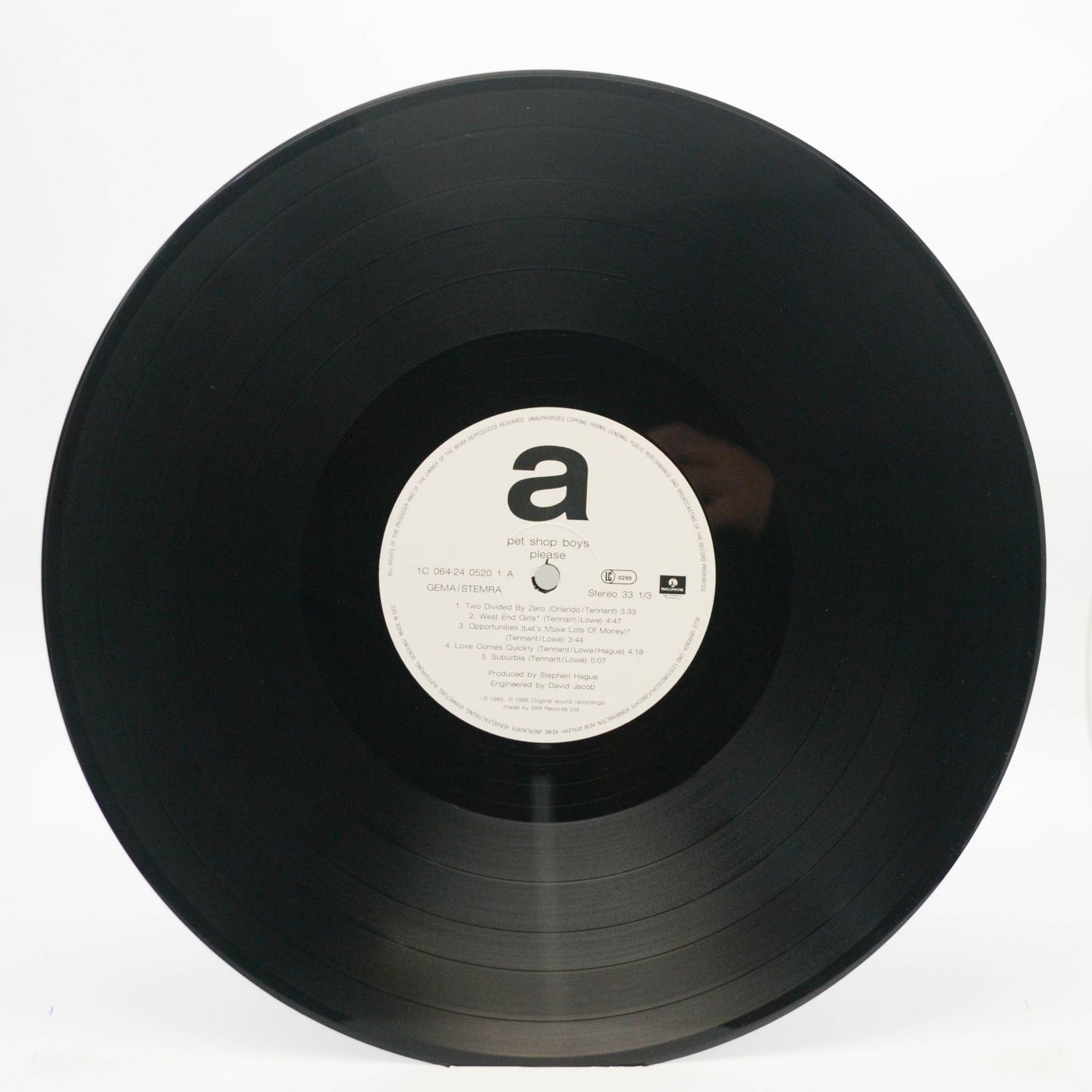 Pet Shop Boys — Please, 1986