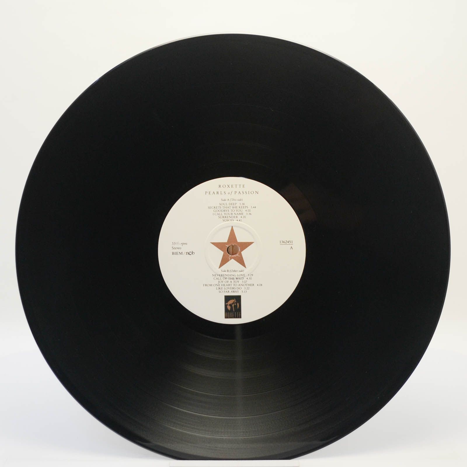 Roxette — Pearls Of Passion, 1986