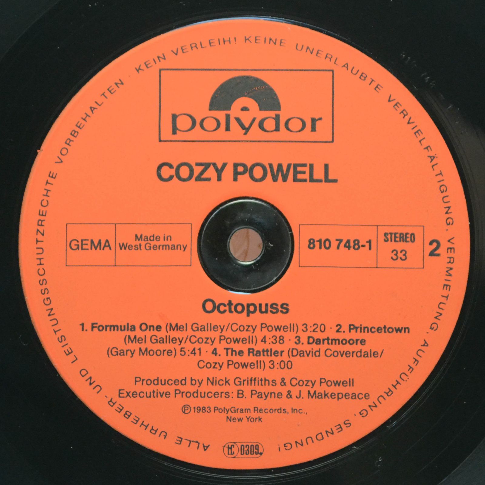 Cozy Powell — Octopuss, 1983