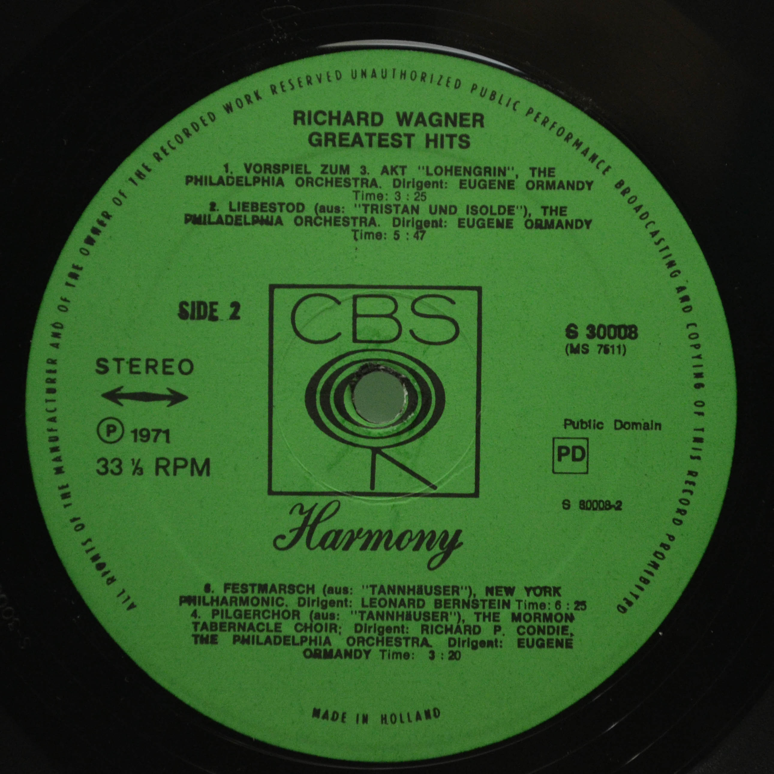 Wagner — Greatest Hits, 1971