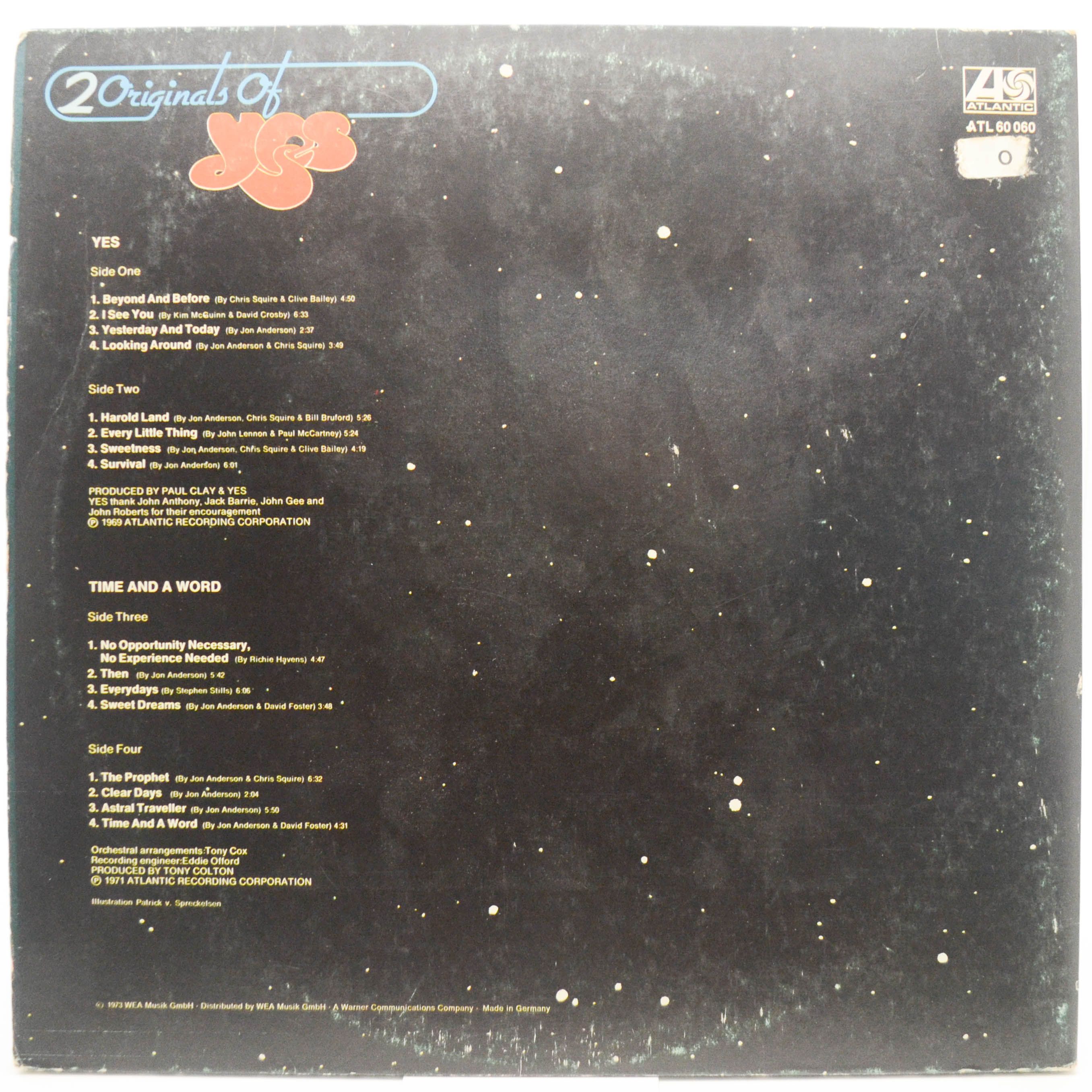 Yes — 2 Originals Of Yes (2LP), 1973
