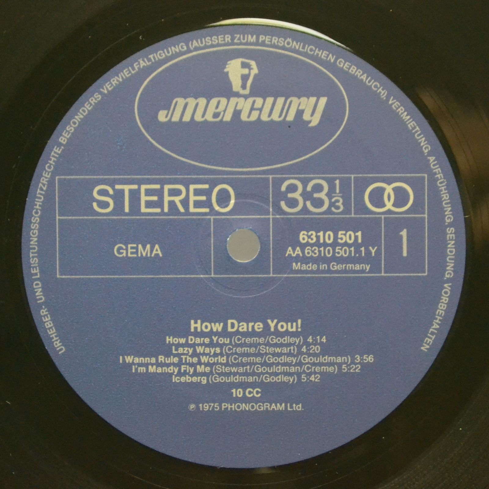 10cc — How Dare You!, 1976