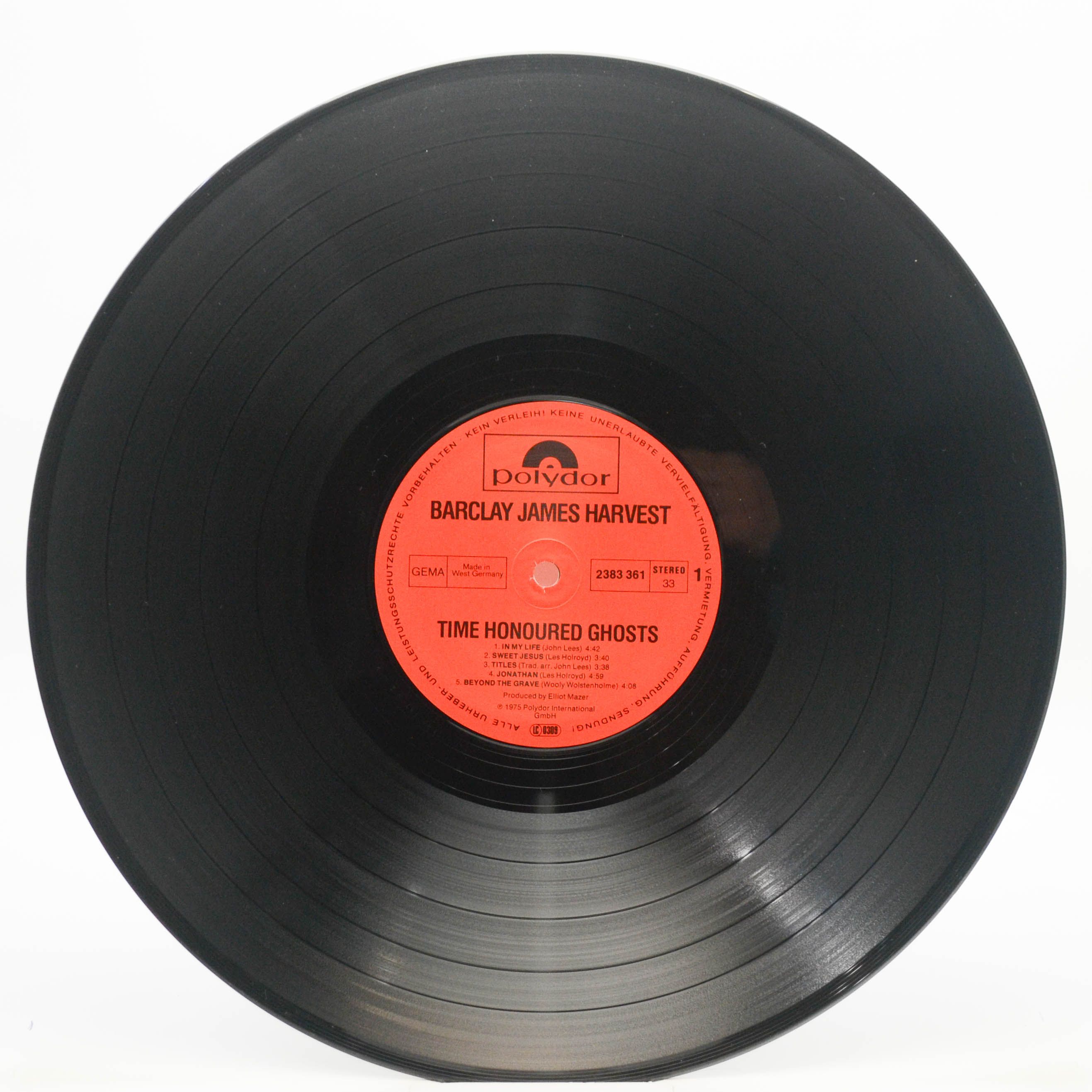 Barclay James Harvest — Time Honoured Ghosts, 1975