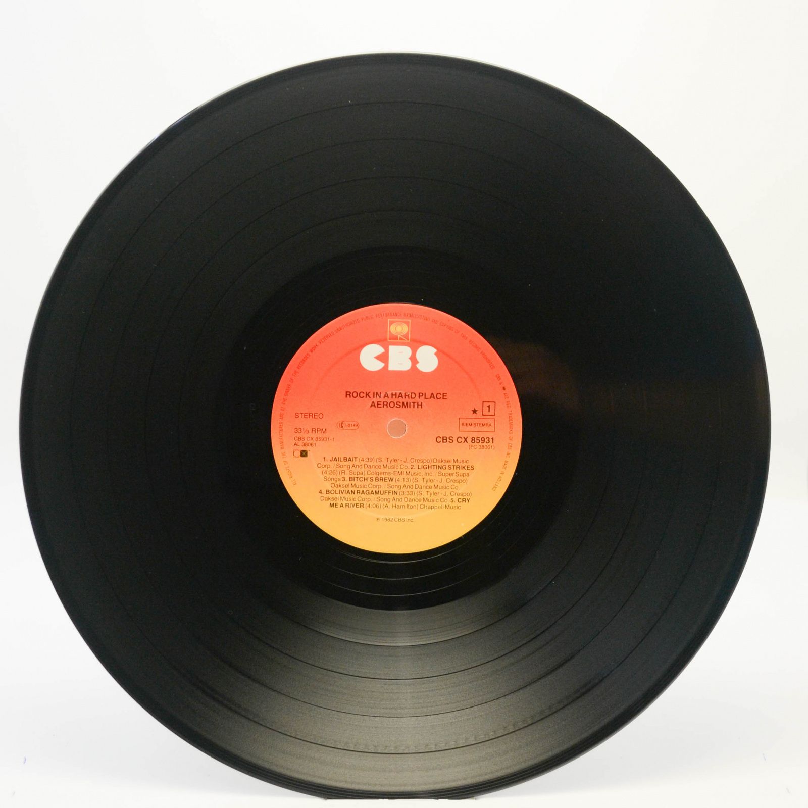 Aerosmith — Rock In A Hard Place, 1982