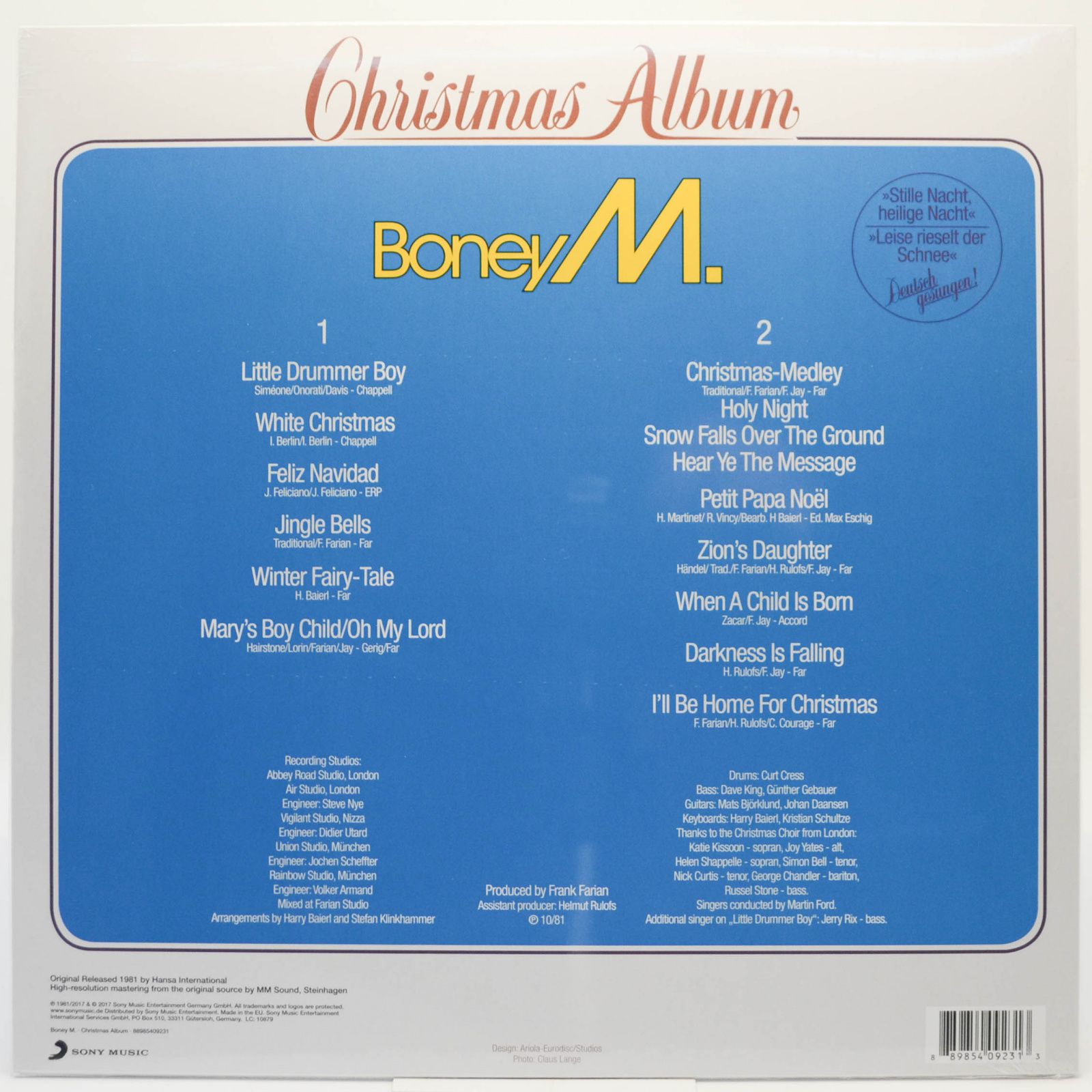 Boney M. — Christmas Album, 1981