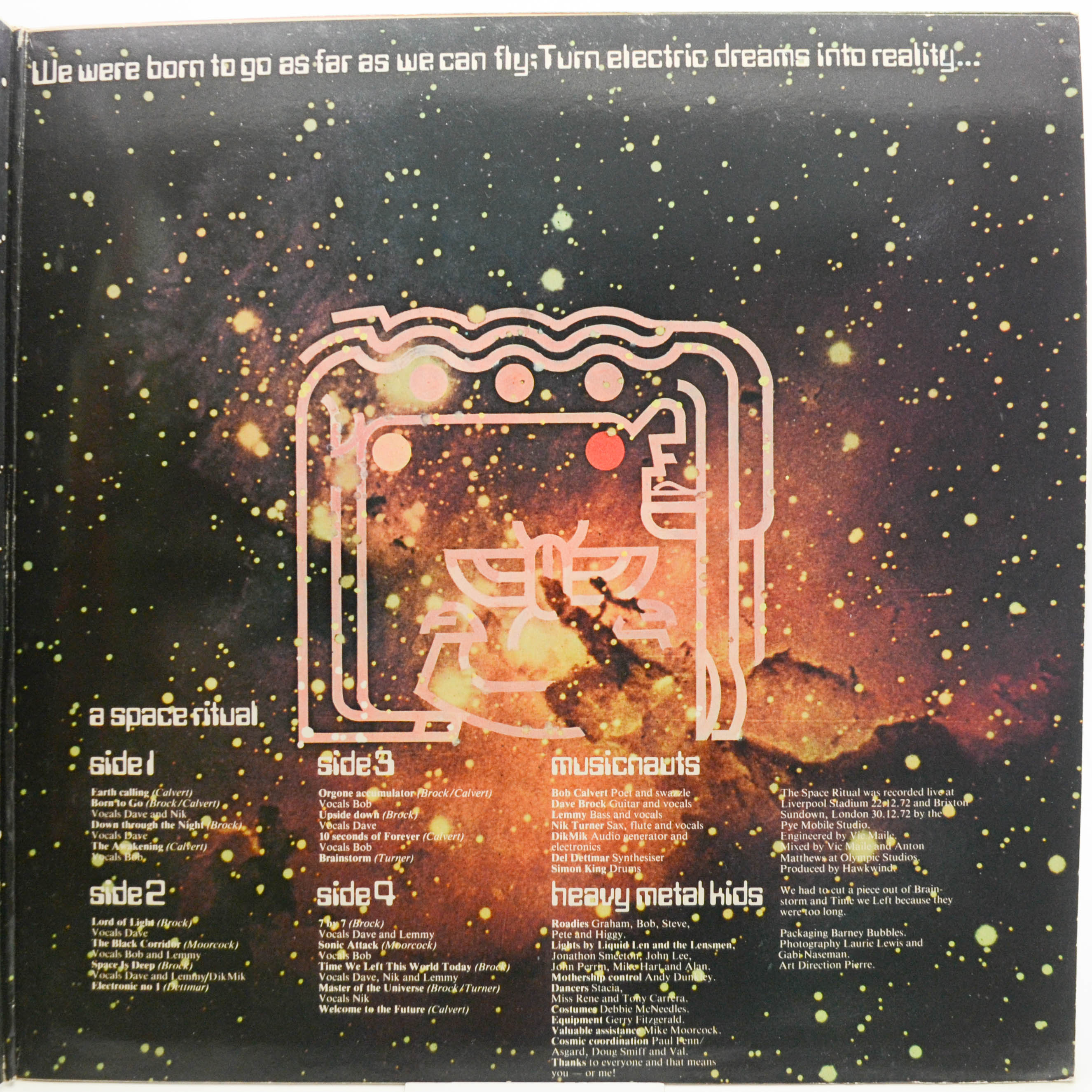 Hawkwind — Space Ritual (2LP), 1973