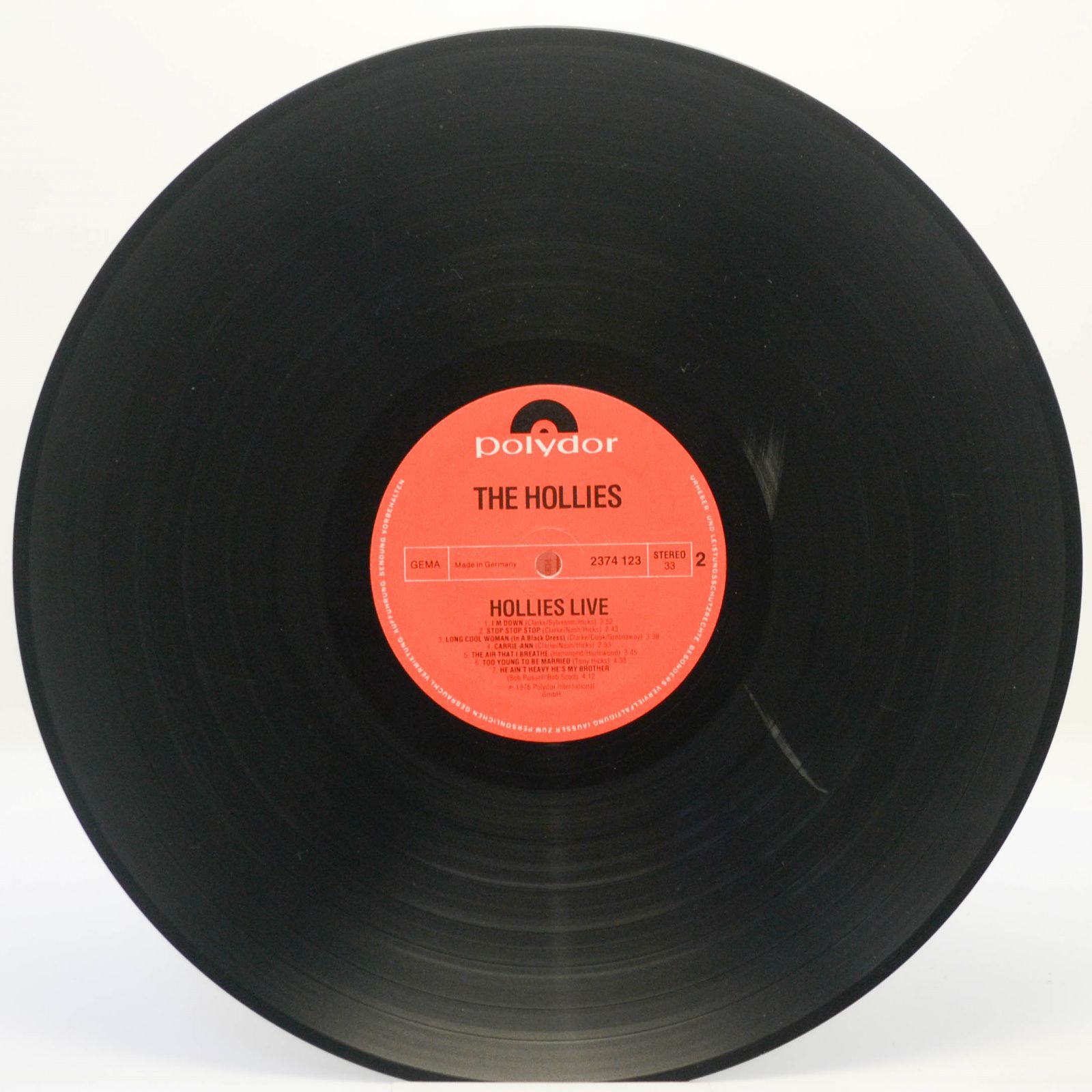 Hollies — Hollies Live, 1976